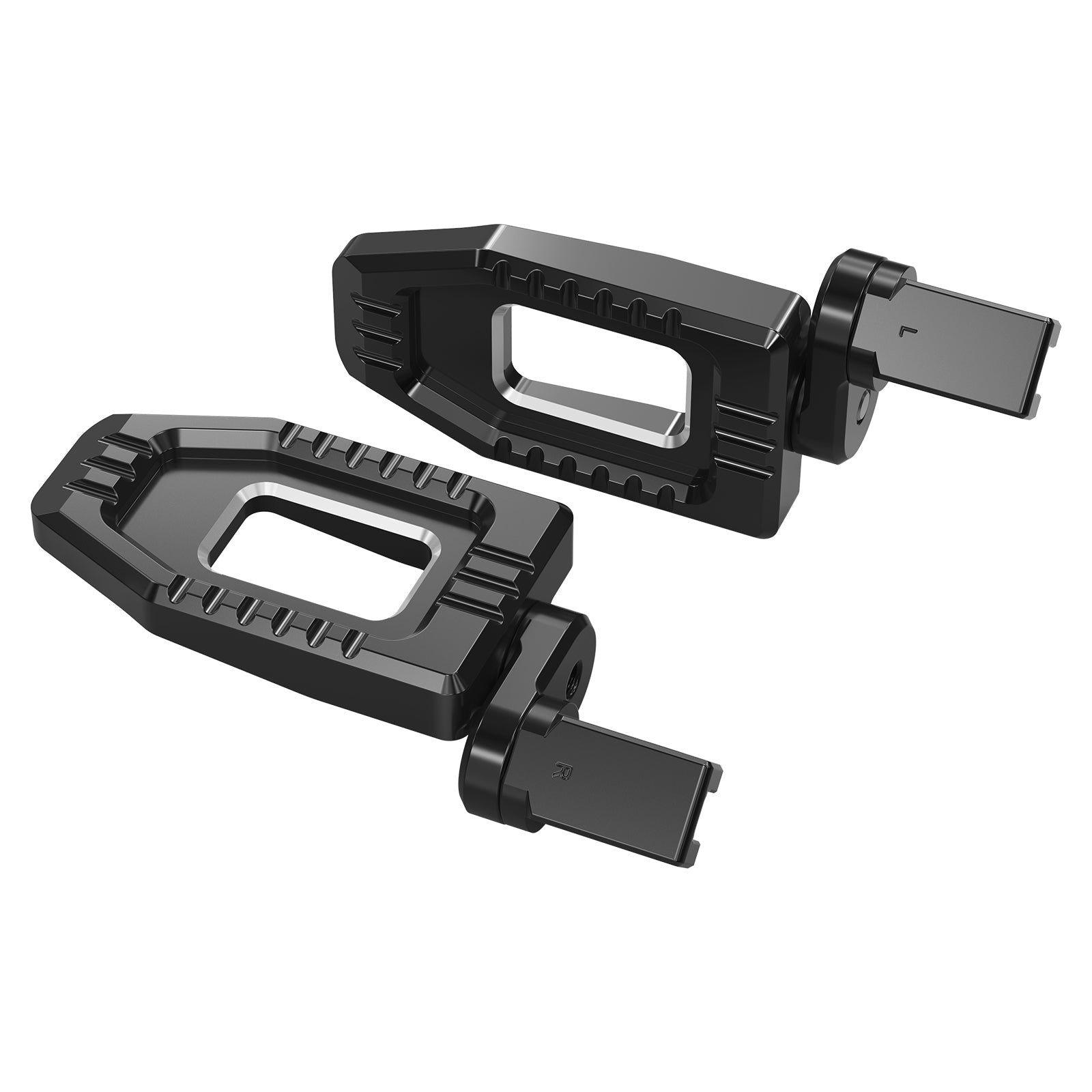 Verstellbare größere Fahrerfußrasten für Harley Street Bob Low Rider Softail Sportster S