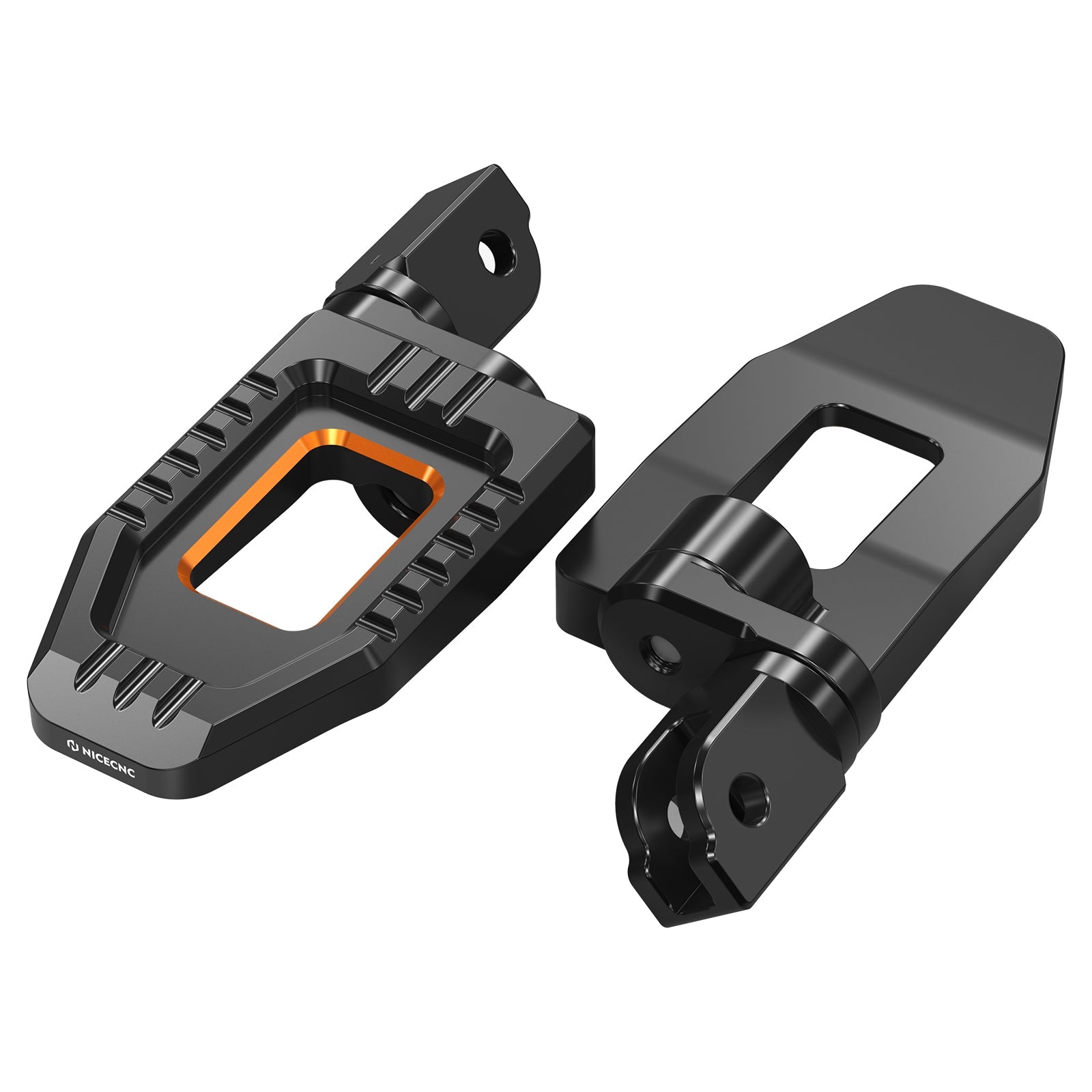 Verstellbare größere Fahrerfußrasten für Harley Street Bob Low Rider Softail Sportster S