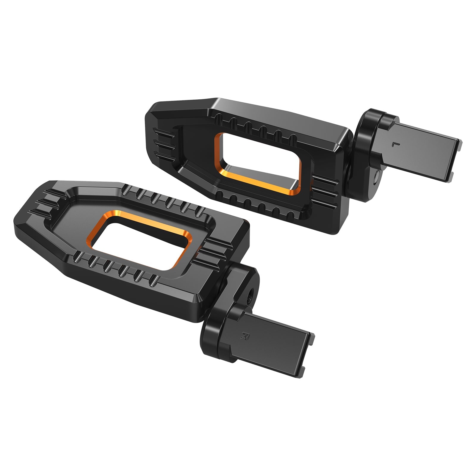 Verstellbare größere Fahrerfußrasten für Harley Street Bob Low Rider Softail Sportster S