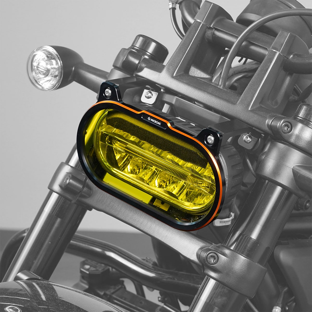 Scheinwerferschutz Grillabdeckung für Harley Sportster S 2021-2024