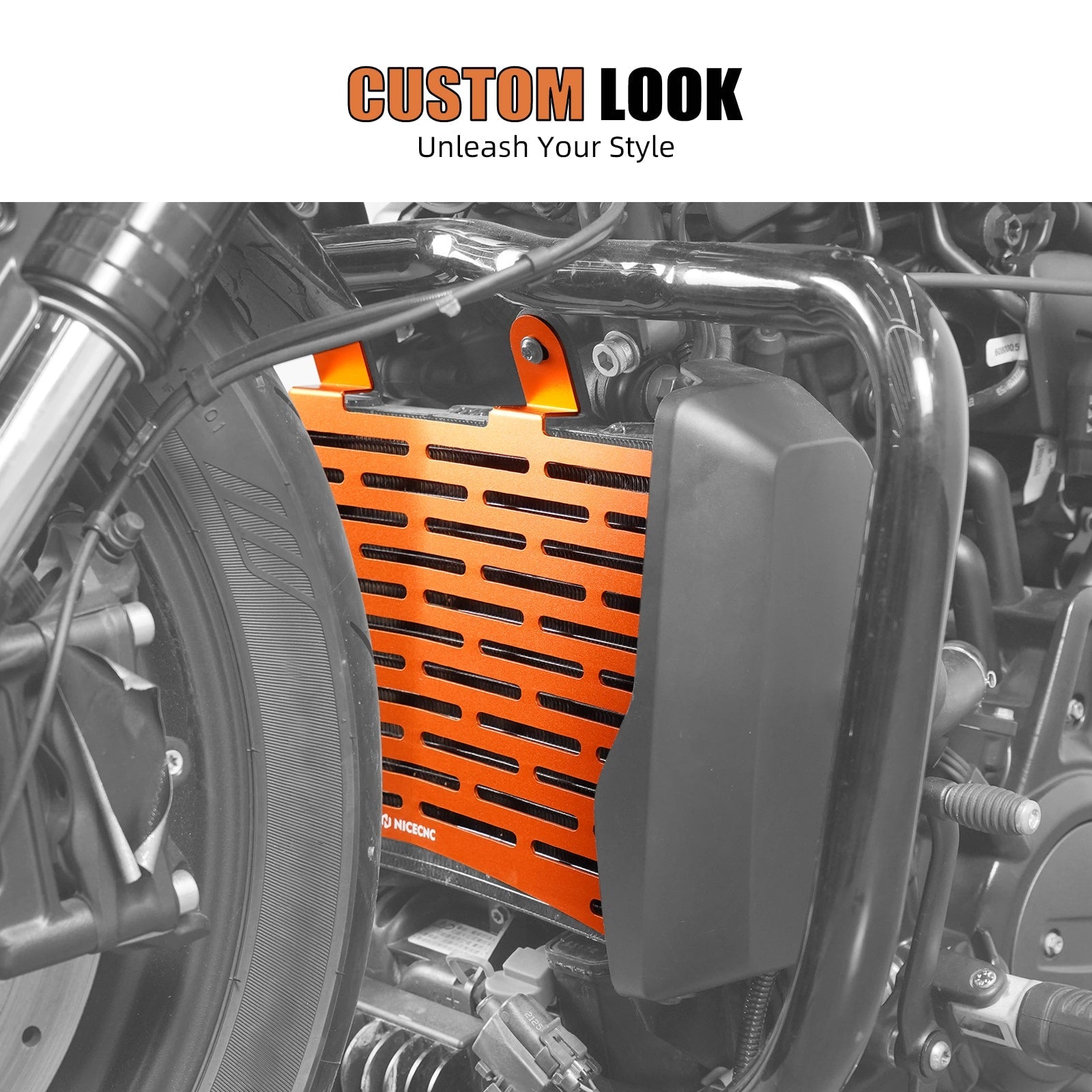 Kühler Grill Schutz für Harley Davidson Sportster S RH1250S 2021-2024
