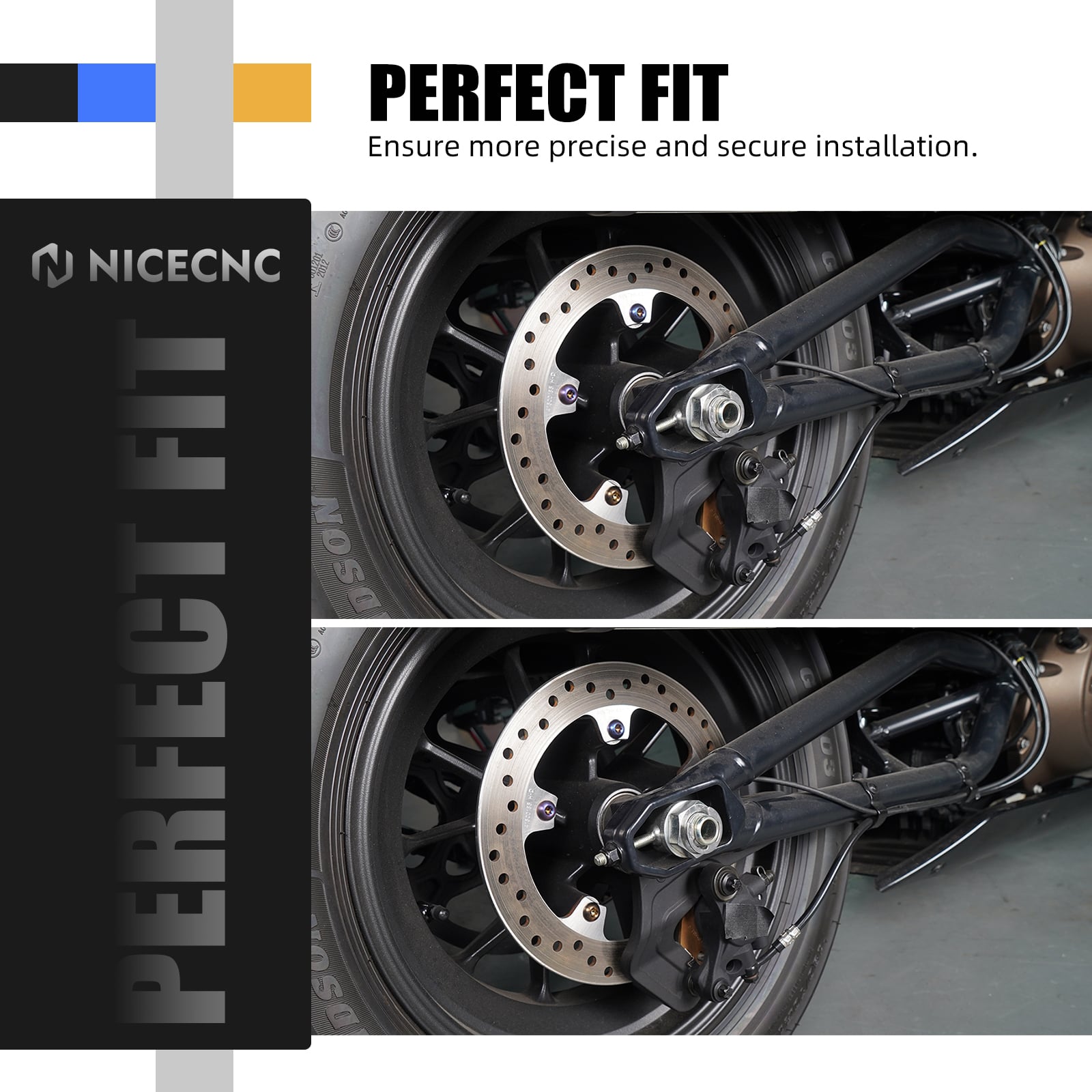 Hinten Bremsscheibe Scheibe Hardware Schrauben Kit Für Harley Sportster S Pan Amerika