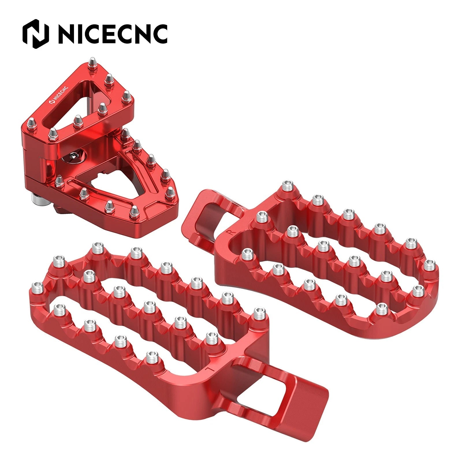 Vergrößerte Fußrasten & doppelter Bremshebelverlängerer für die Honda CRF1100L Africa Twin