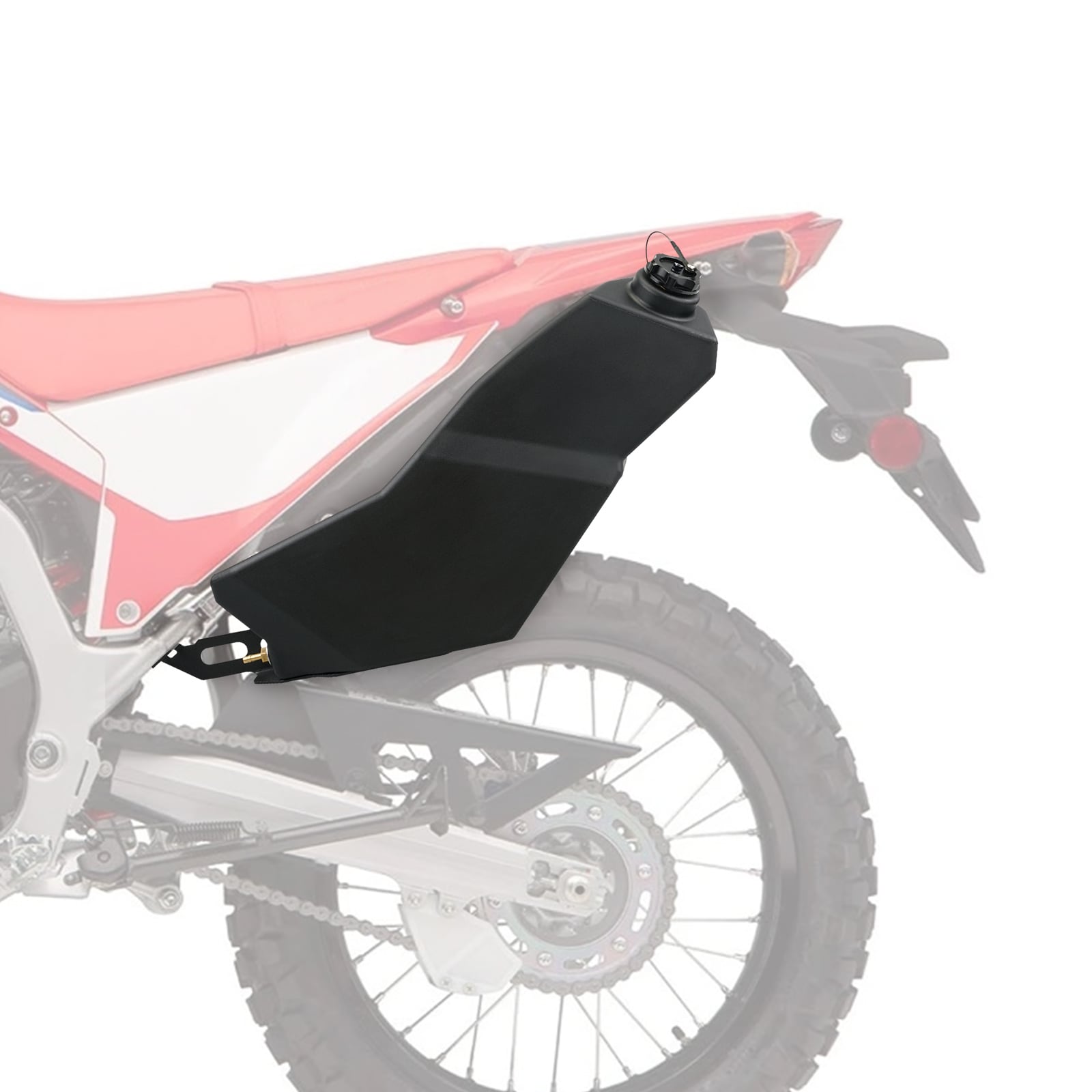 Auxiliary Kraftstofftank Extra 5L Zusatztank mit Deckel Für Honda CRF300L 22-23