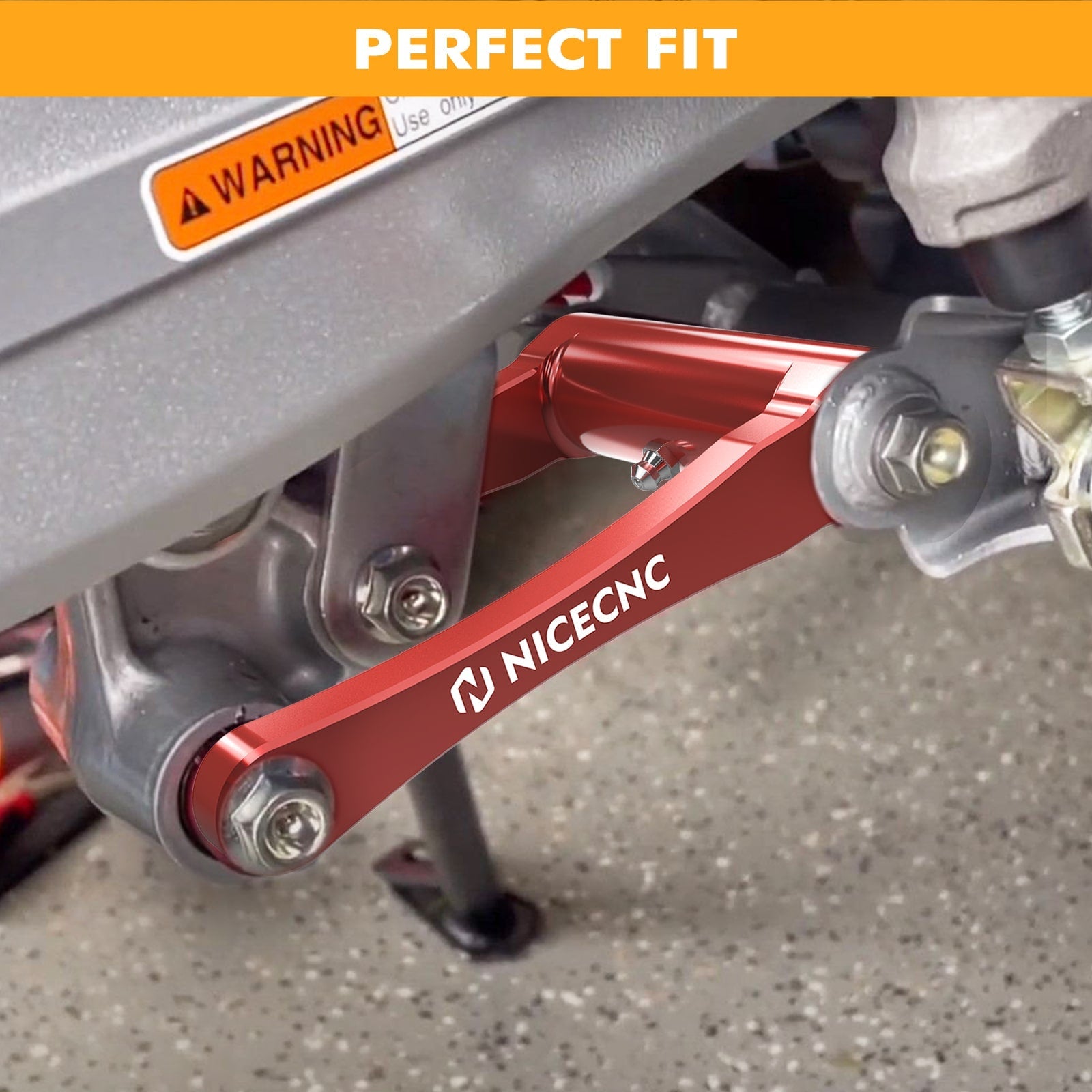 CNC Schwinge Hinterradaufhängung Tieferlegung Link für Honda CRF300L 2021-2024
