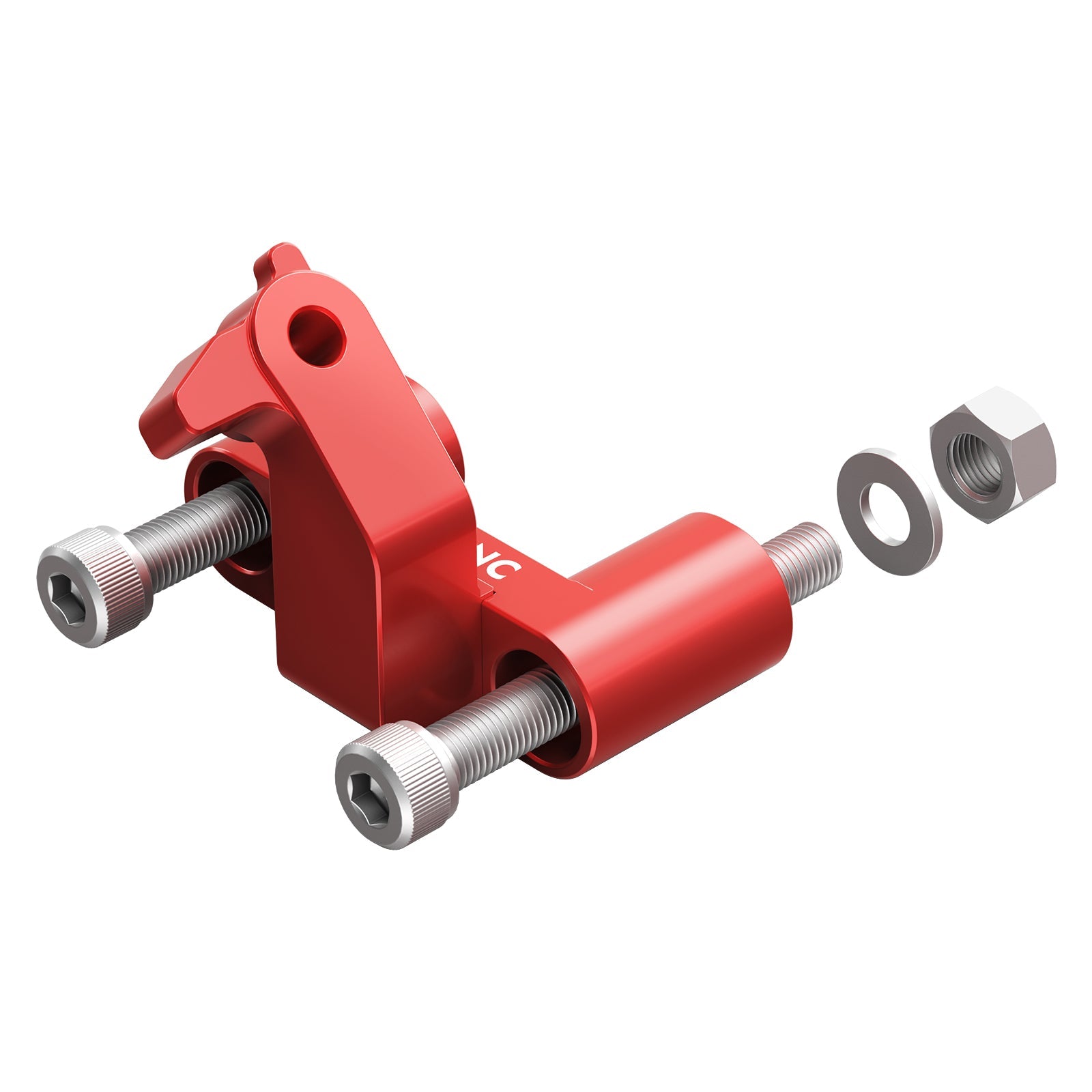 NICECNC Rechte Fußrastenhalterung Stütze Satz Für Honda XR650L 1993-2024 Red