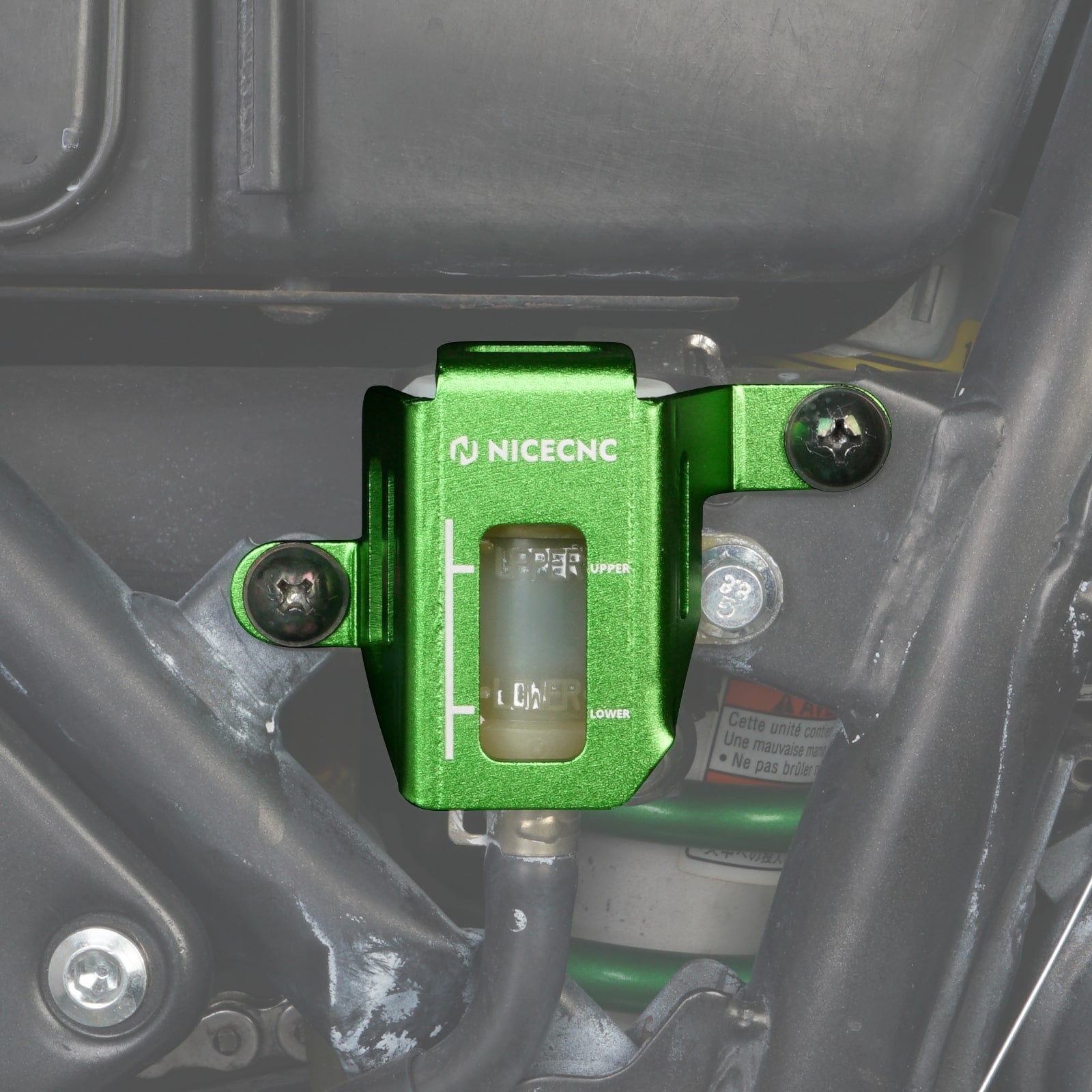 Kawasaki klr650 Schutz für Bremsflüssigkeitsbehälter hinten, 08-18