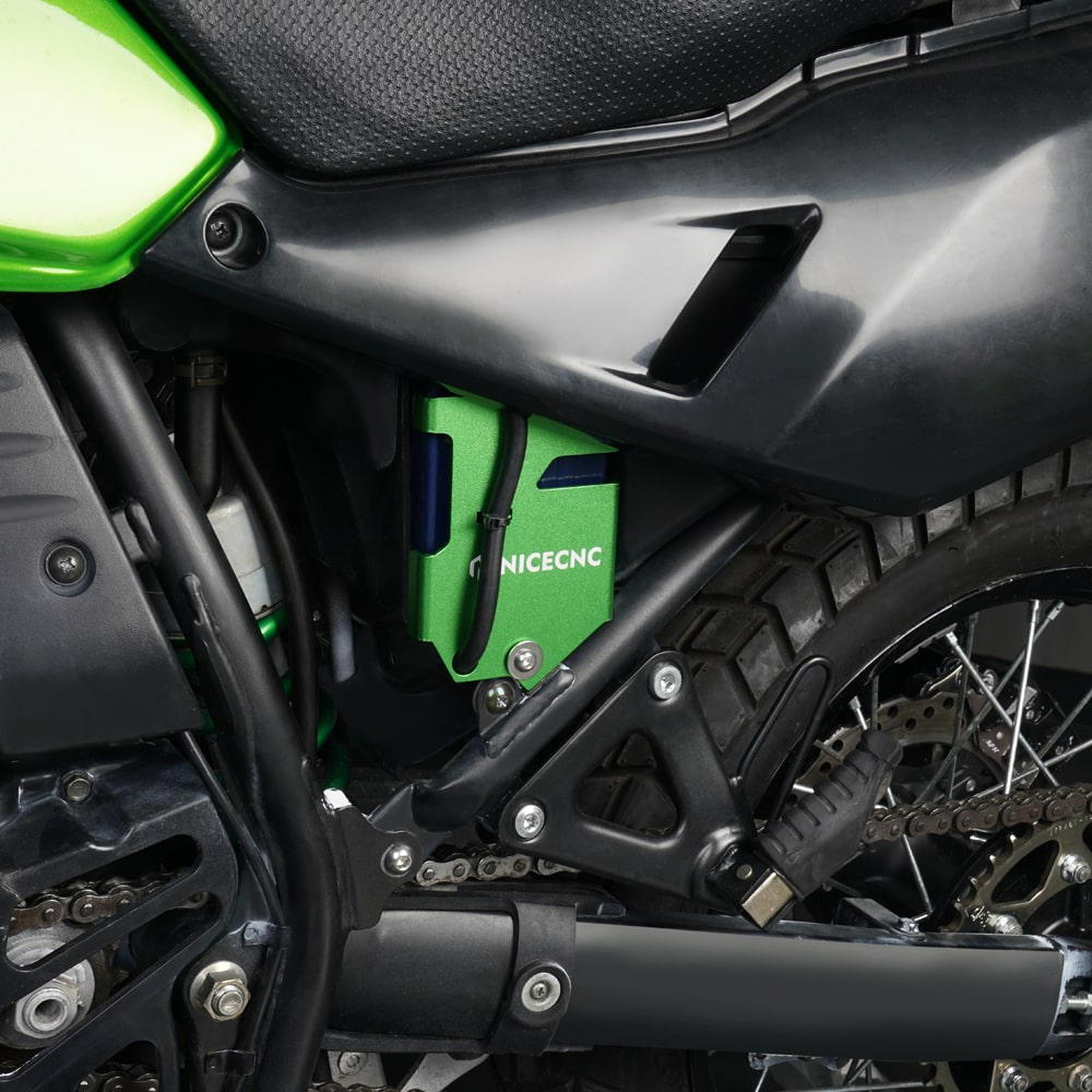 Batterieabdeckung Batterieschutz Schutzfolie für Kawasaki KLR650 08-18