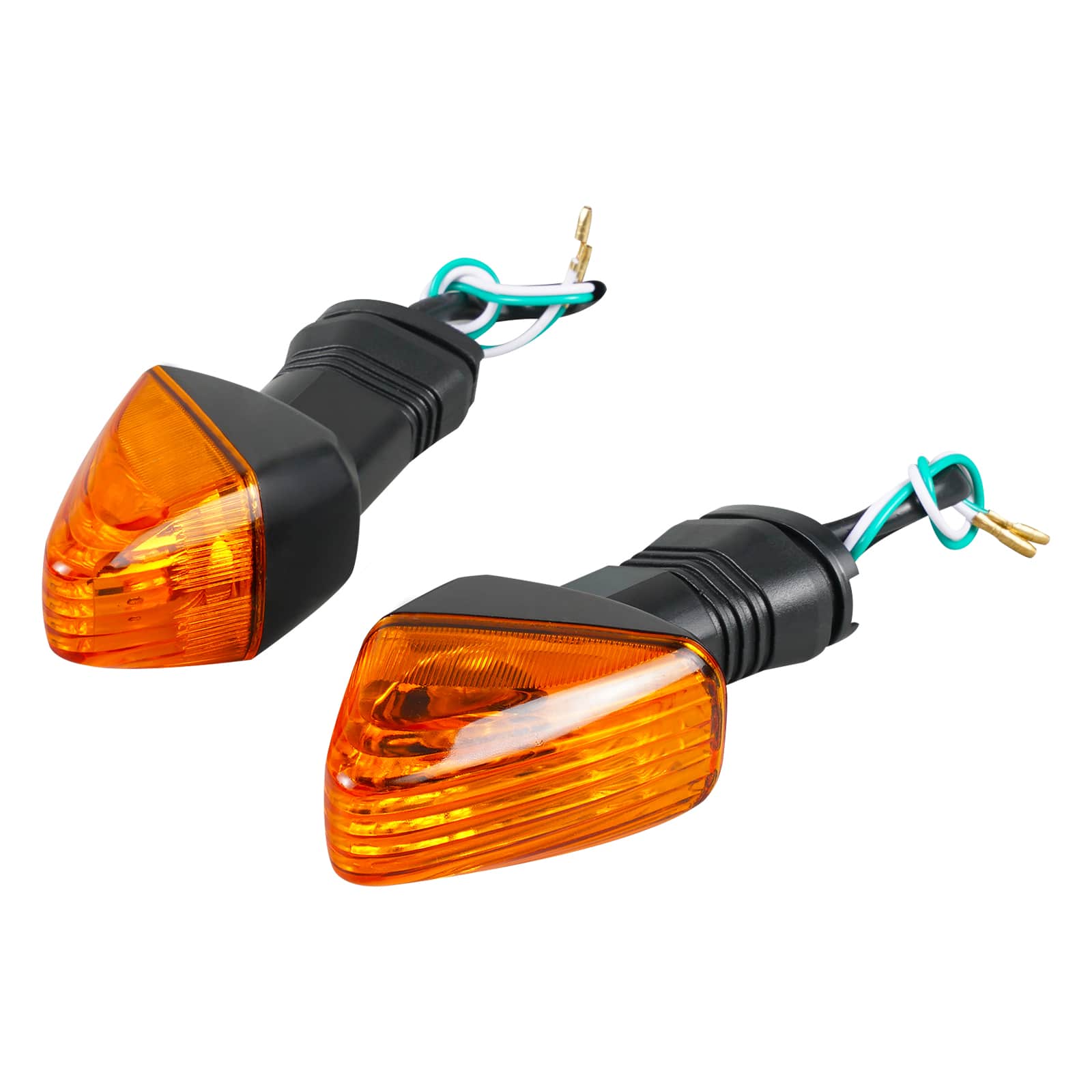 Paar Blinker Signallicht Licht Lampe Für KAWASAKI KLR 650 08-17 Z750S 2005-2006