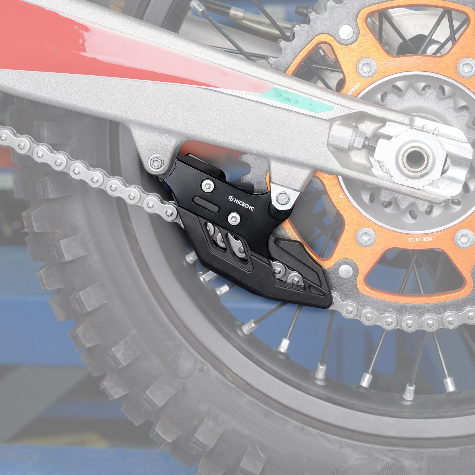 Kettenführung Kettenschleifer für Husqvarna Enduro SM 701 16-24 / Norden 901 2022-2024