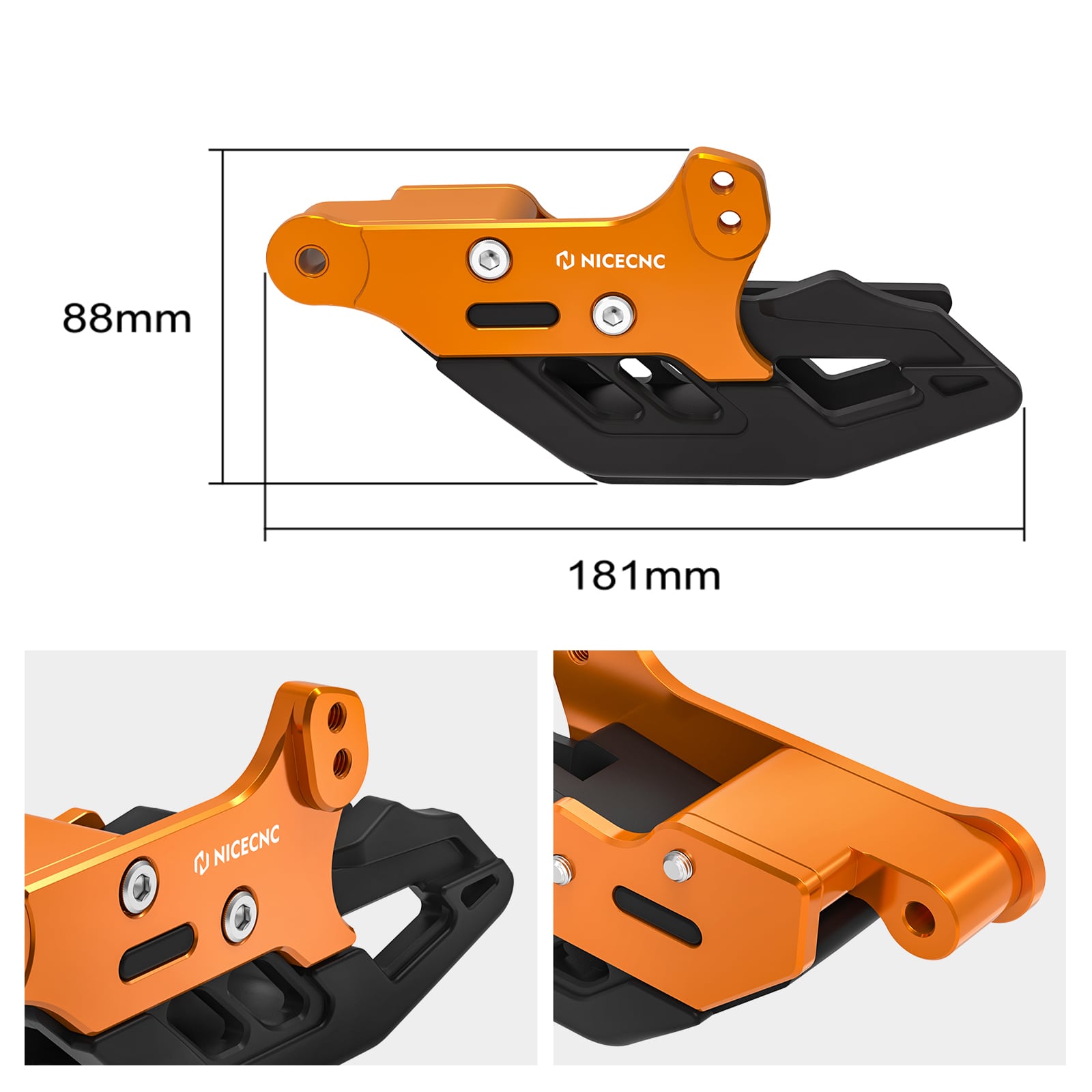 Kettenführung Kettenschleifer für Husqvarna Enduro SM 701 16-24 / Norden 901 2022-2024