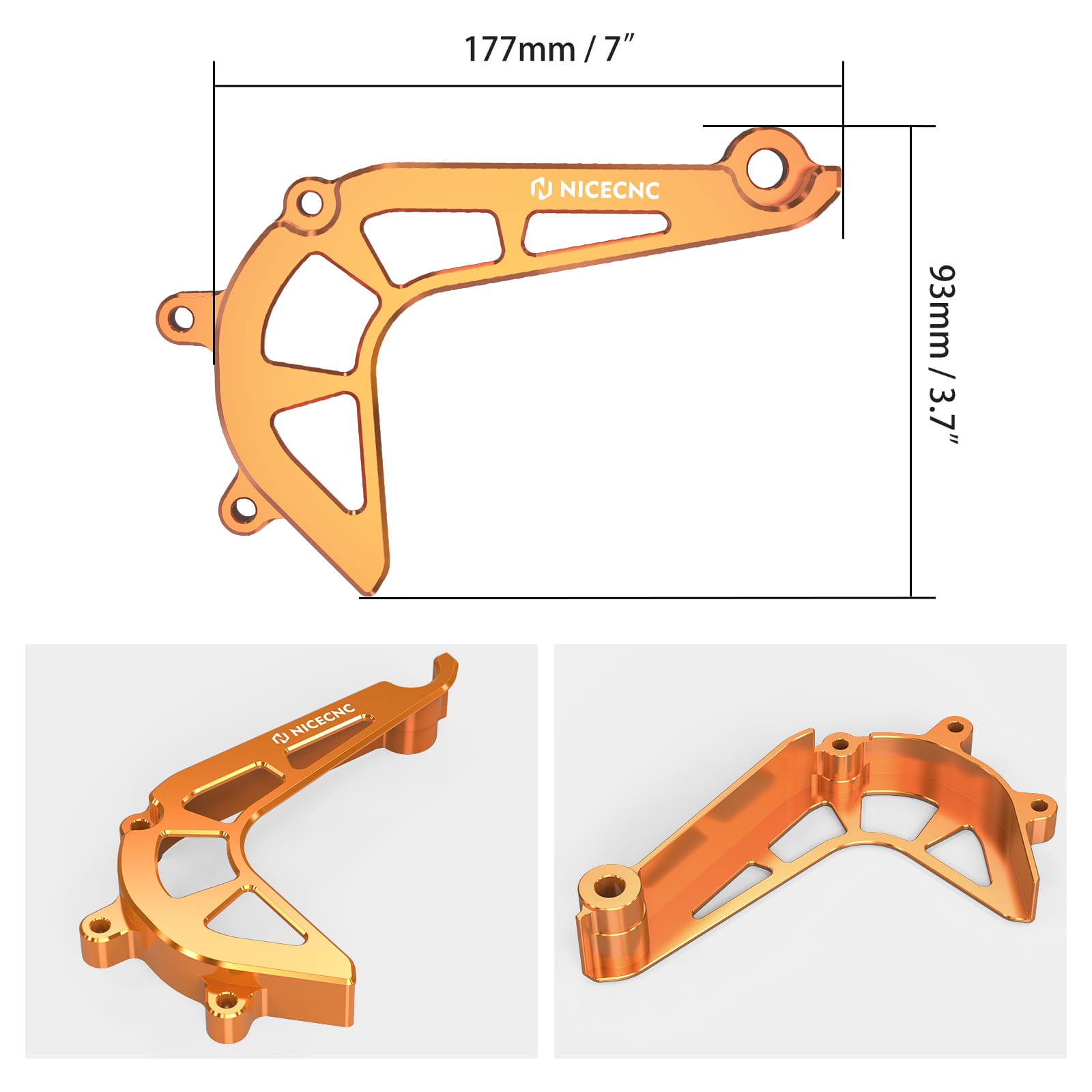 Kettenschutz Kettenradabdeckung Für KTM 390 DUKE 17-23 /Adventure 20-24