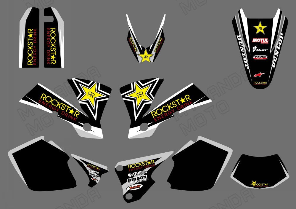 Motocross-Grafiken für KTM EXC 2003