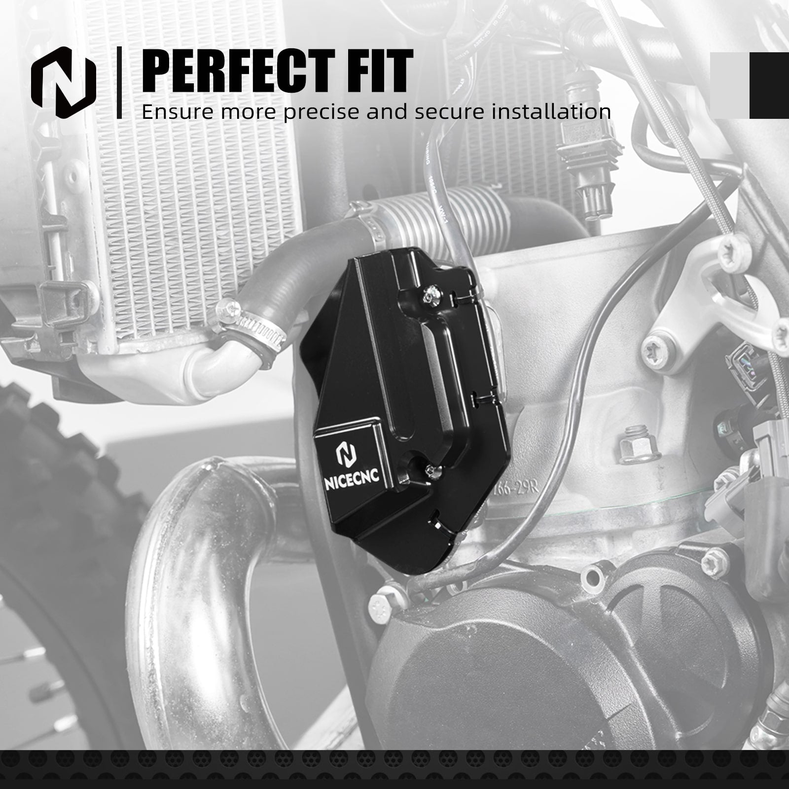 Linker Power-Ventildeckelschutz für KTM 125-300 Husqvarna TC TE TX 2023-2024