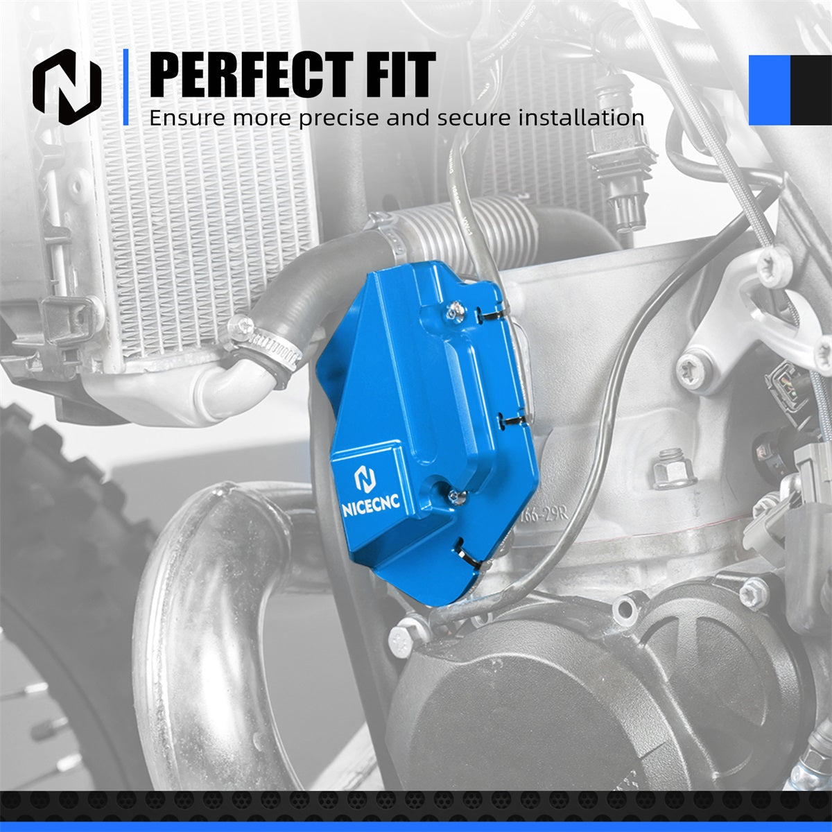 Linker Power-Ventildeckelschutz für KTM 125-300 Husqvarna TC TE TX 2023-2024