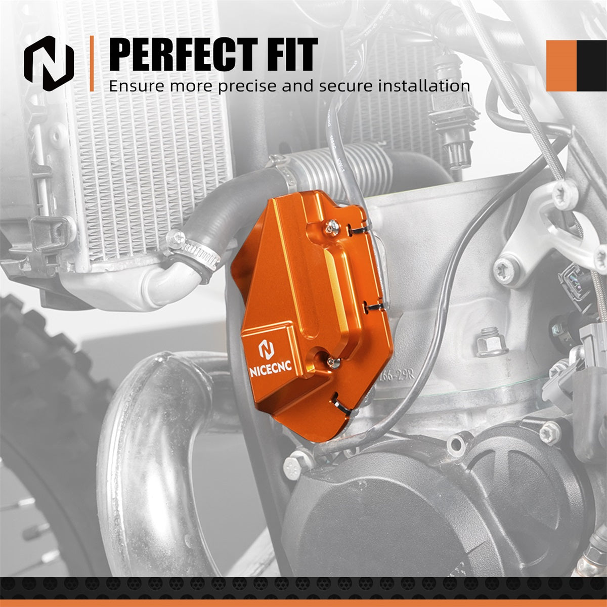 Linker Power-Ventildeckelschutz für KTM 125-300 Husqvarna TC TE TX 2023-2024