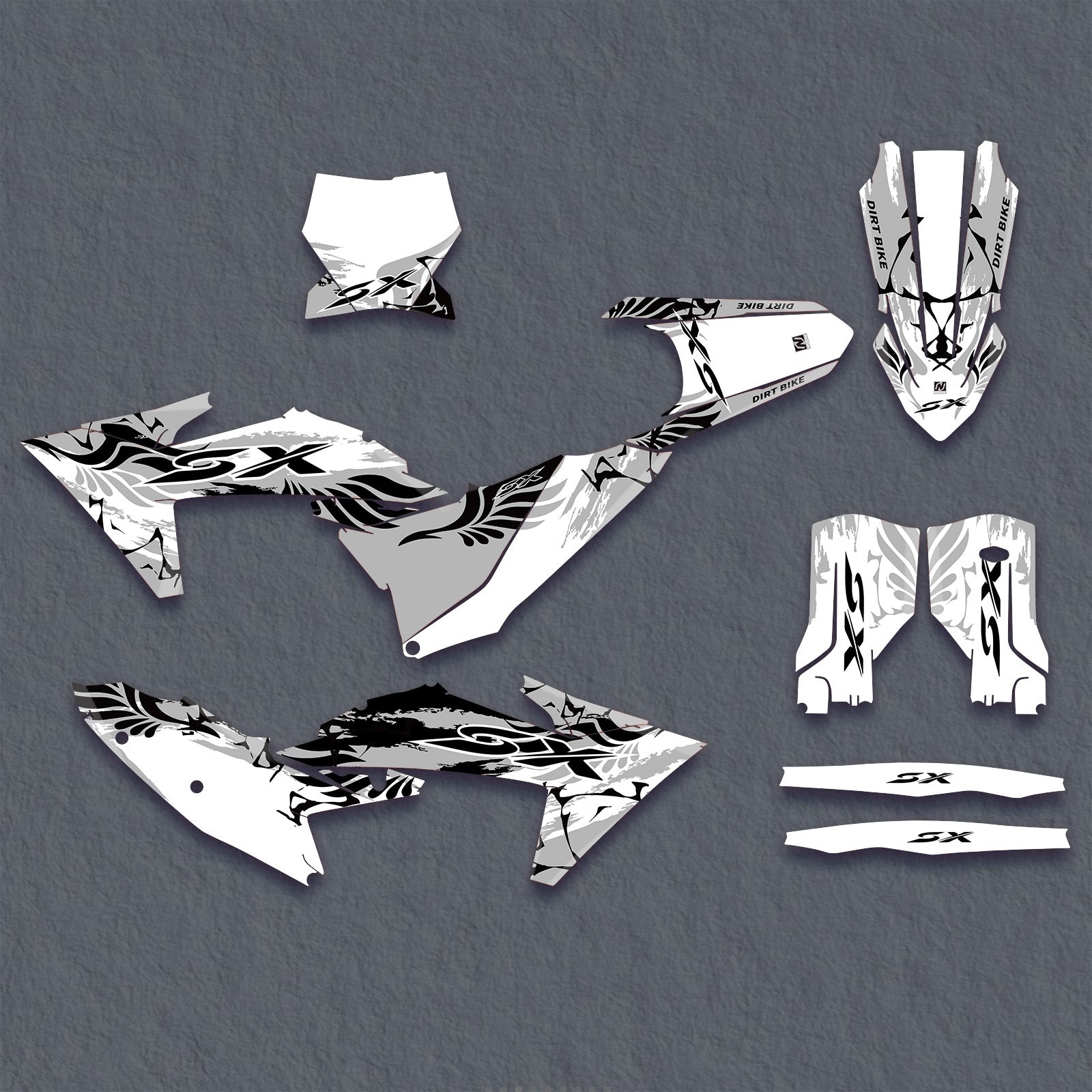 Komplettes Grafik-Aufkleber-Set für KTM SX 2023-2025
