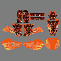 Verkleidung Persönlichkeit Aufkleber Aufkleber Kit Für KTM SX65 2002-2008