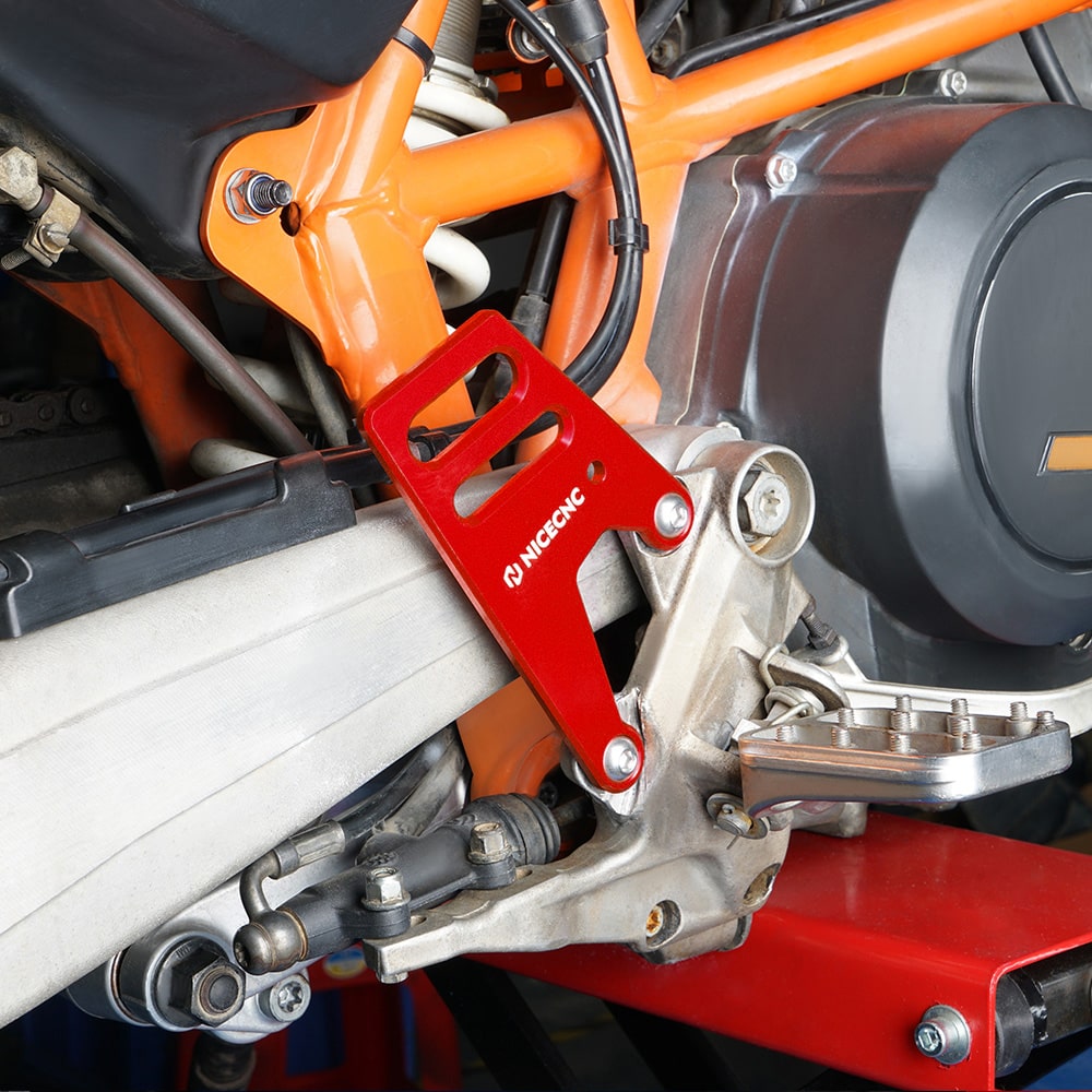 Gepäckträger-Verlängerungsplatte Fersenschützer für KTM 690 Enduro