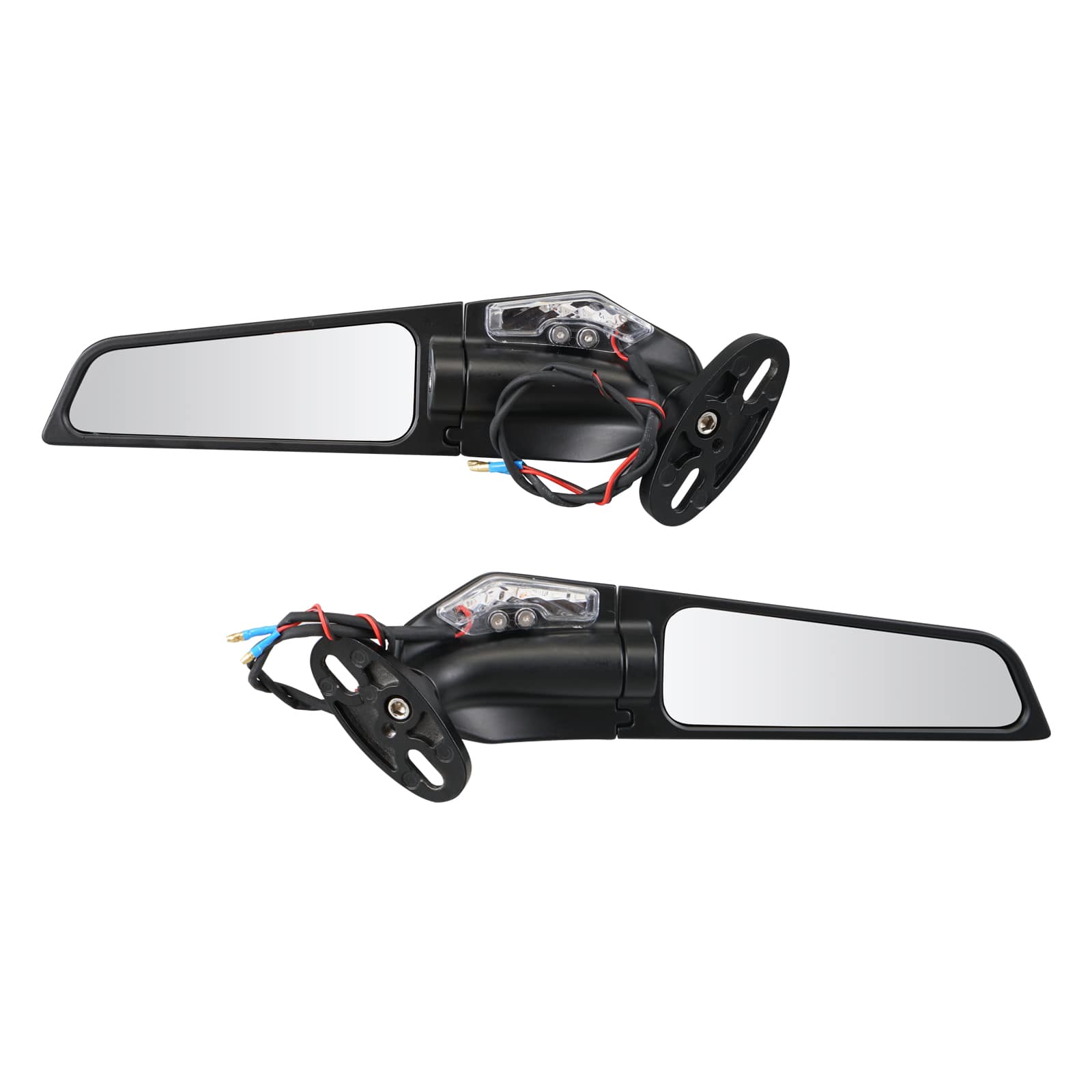 M5 Spiegel Rückspiegel mit Blinker Für Honda Kawasaki Yamaha BMW Suzuki