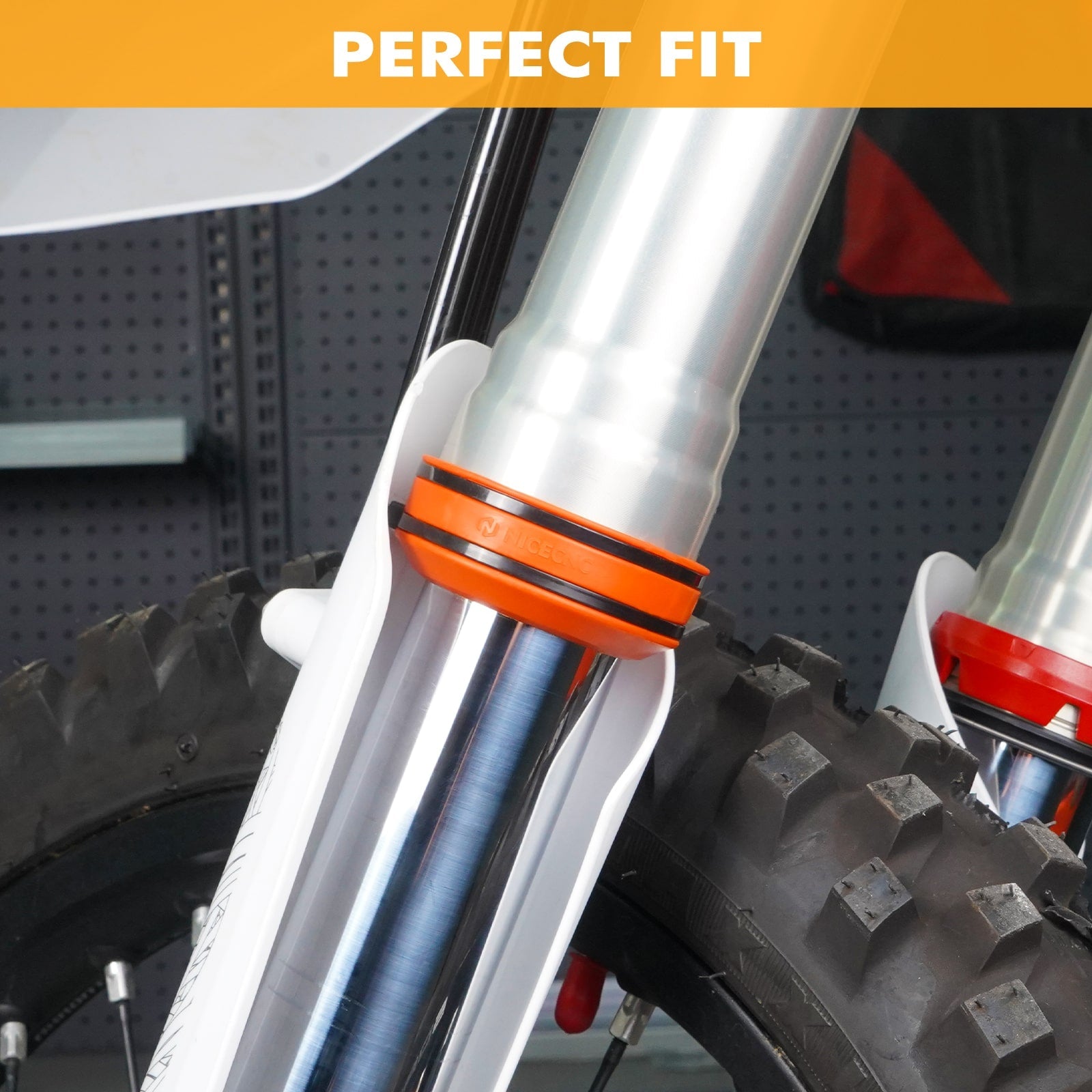 Vordergabel-Schlammschaber Für Husqvarna 125 150 250-501 TE/TX/TC/FC/FX/FE 14-24