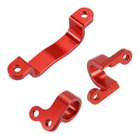3PCS Hinten Bremsleitung Guide Kabel Klemmen für Honda CRF450R/X CRF250R