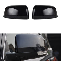 Paar ABS Rückspiegel Abdeckung Für Jeep Grand Cherokee Dodge Durango 2011-22