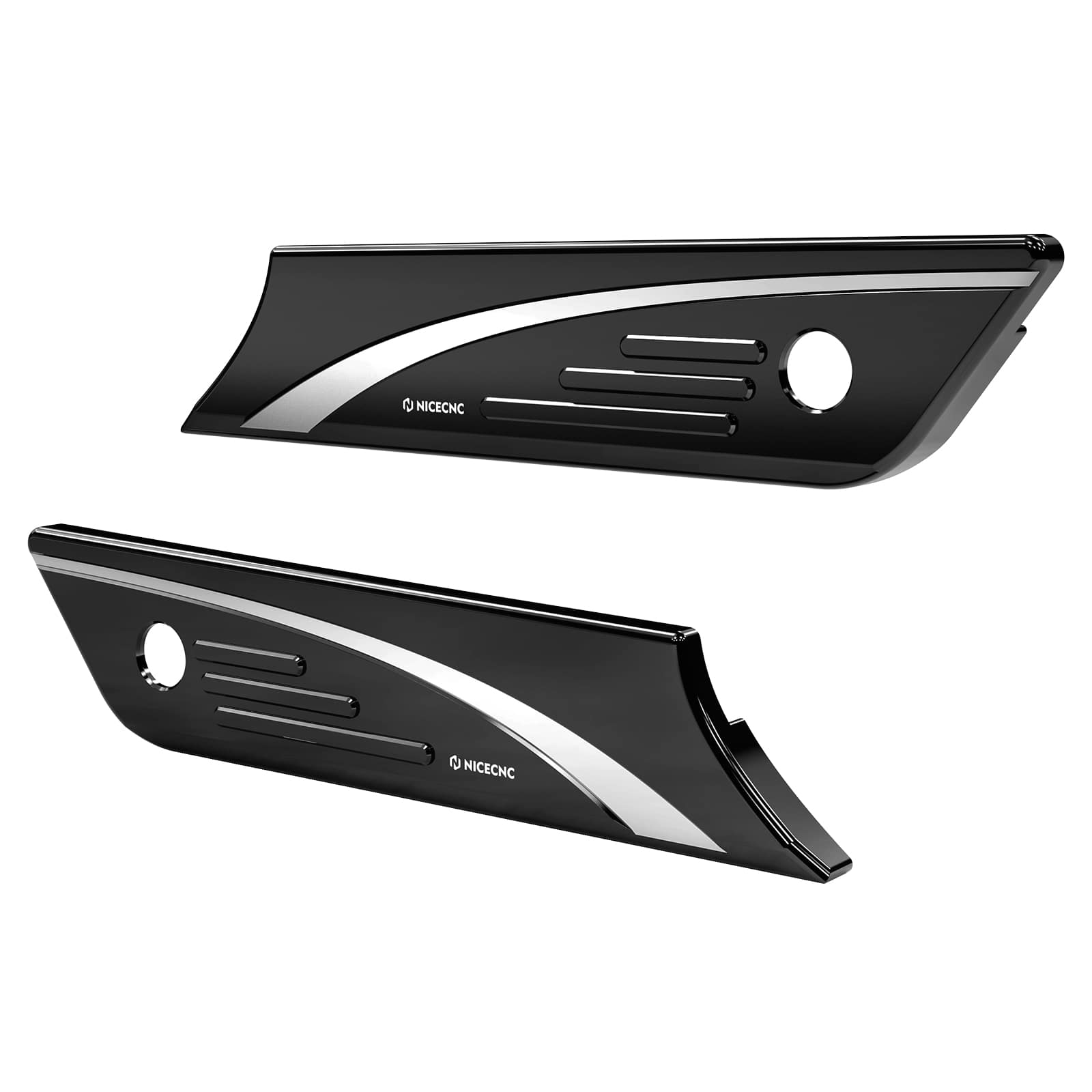 Satteltaschen Latch Dekorative Abdeckungen Für Harley Road King Street Glide