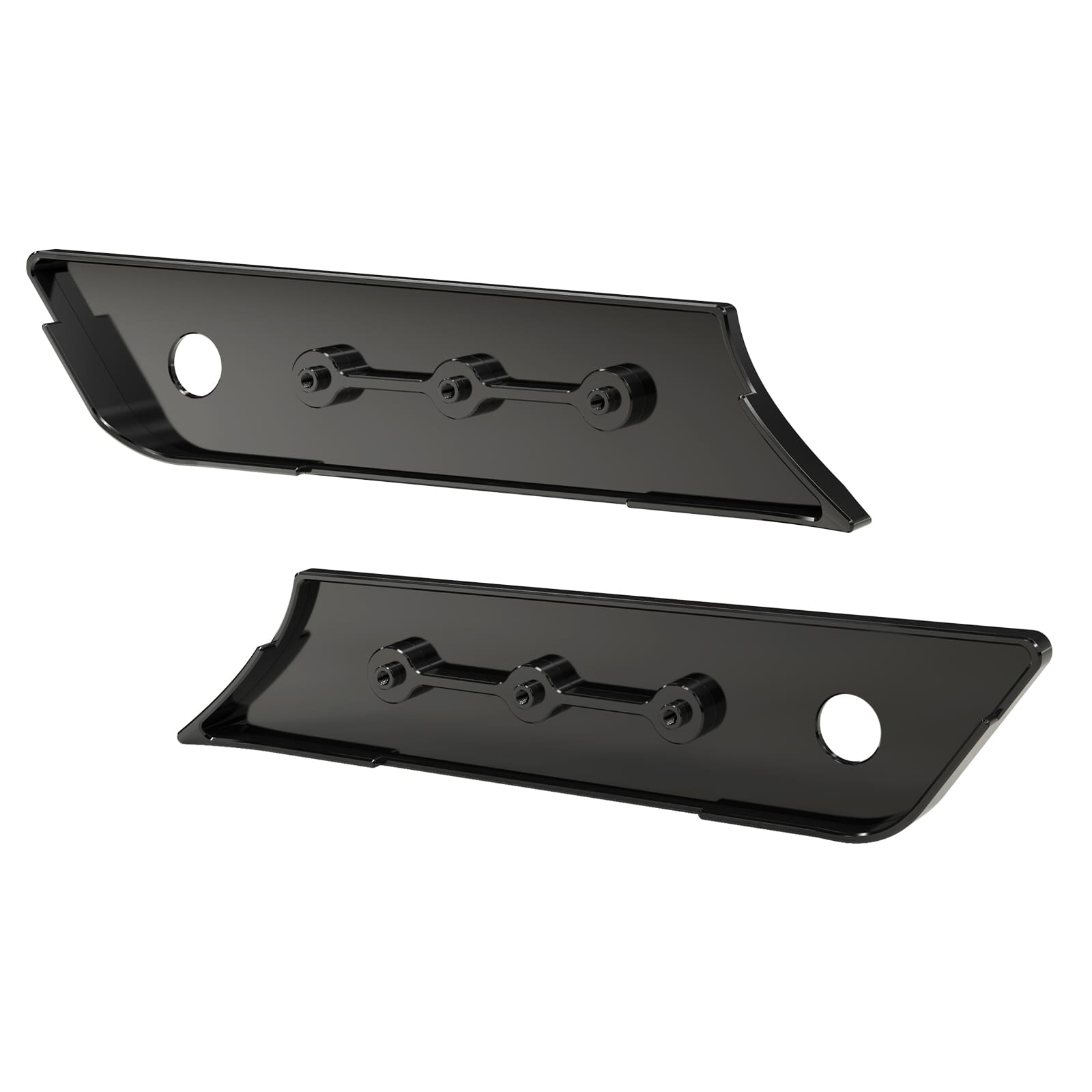 Satteltaschen Latch Dekorative Abdeckungen Für Harley Road King Street Glide