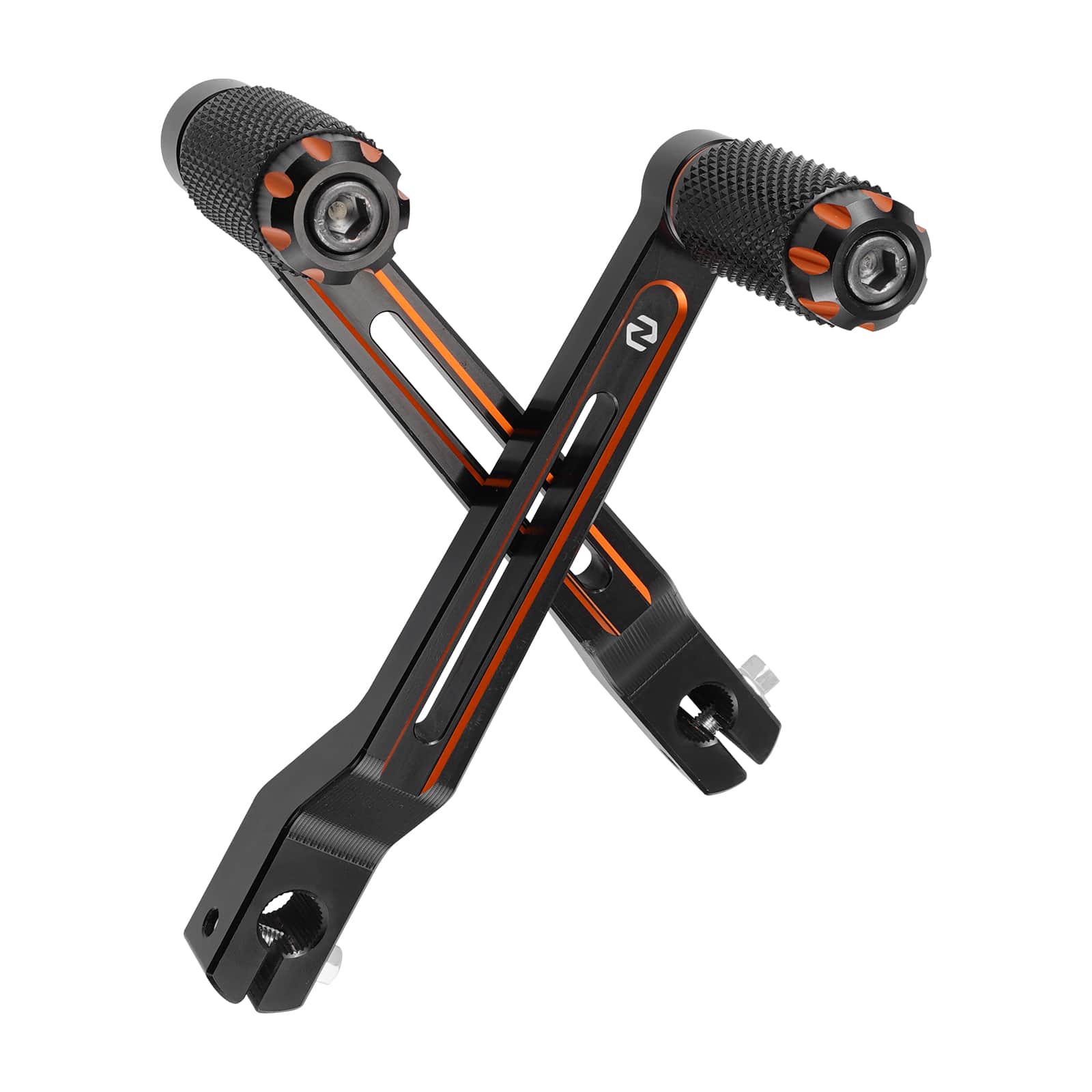 Paar Ferse Kappe Schalthebel Shifter Pegs Für Harley Street Glide FLHX Road King FLHR