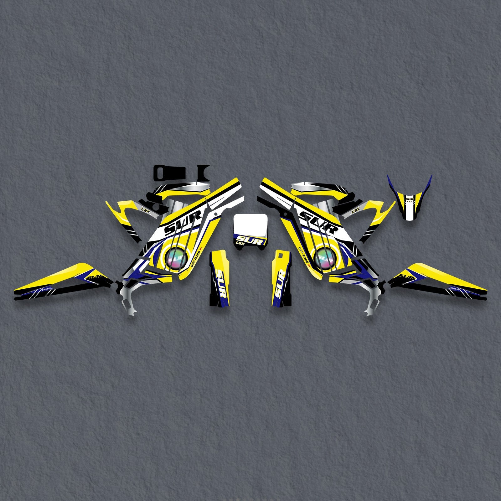 Motorrad Volle Grafik Aufkleber Aufkleber Set Für Surron Light Bee X ALLE JAHRE