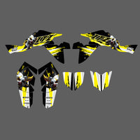 Grafikaufkleber-Abziehbild-Kits für Suzuki LTZ400 2009-2015