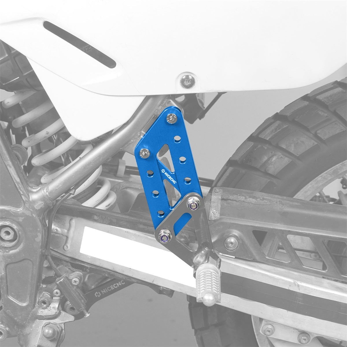 Sozius Fußrasten Verlagerungshalterungen für Suzuki DR650SE 1996–2024