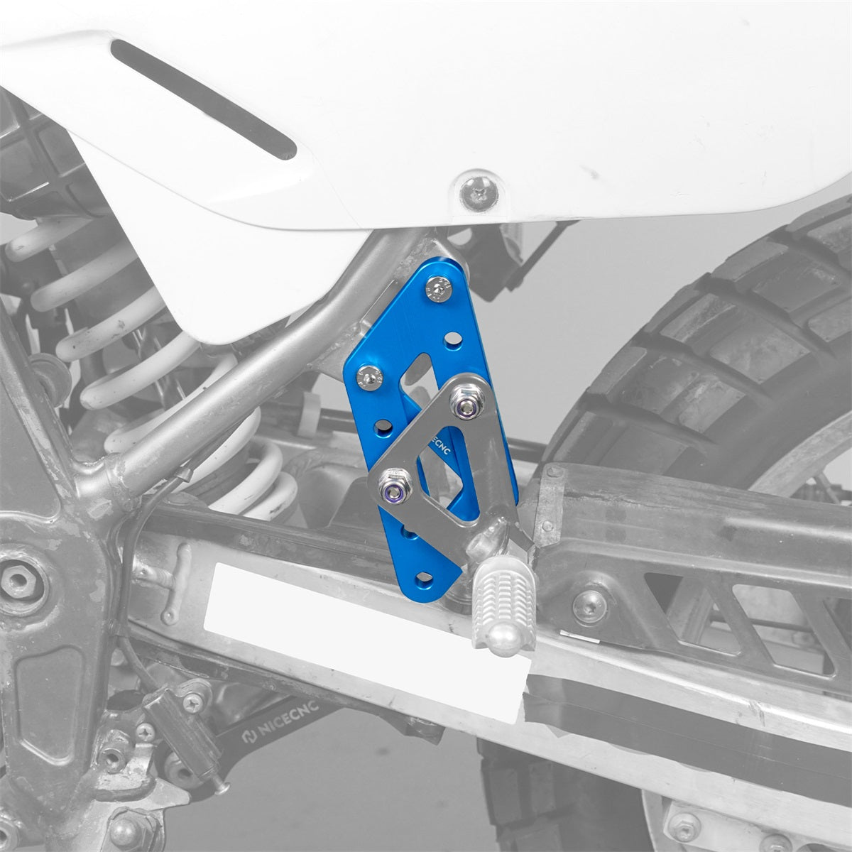 Passagier Fuß Peg Unterstützung Erweiterung Umzug Klammern Für Suzuki DR650S / SE