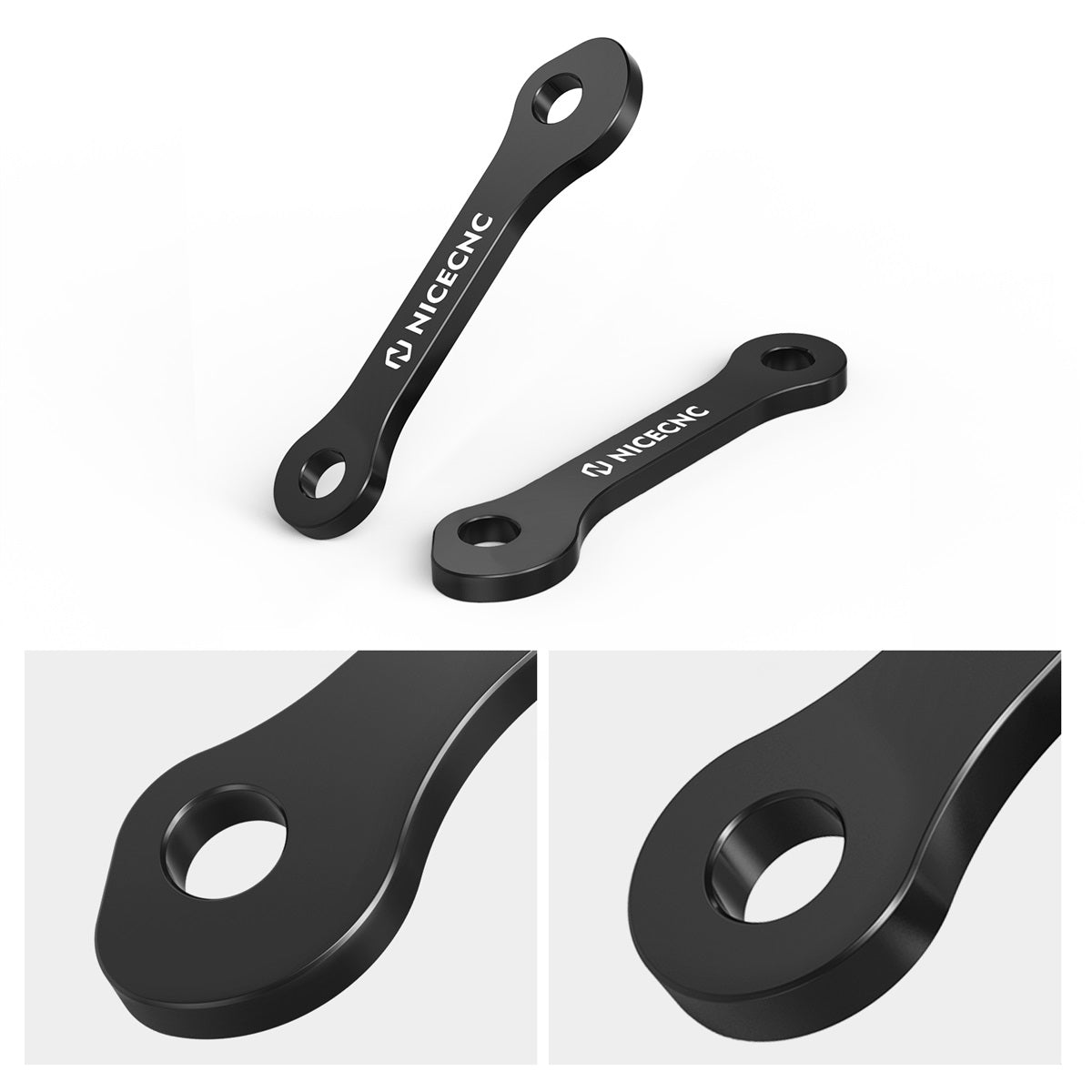 Hinterradaufhängung Tieferlegung Drop 1" Glieder für Suzuki DR650S 1996-2024