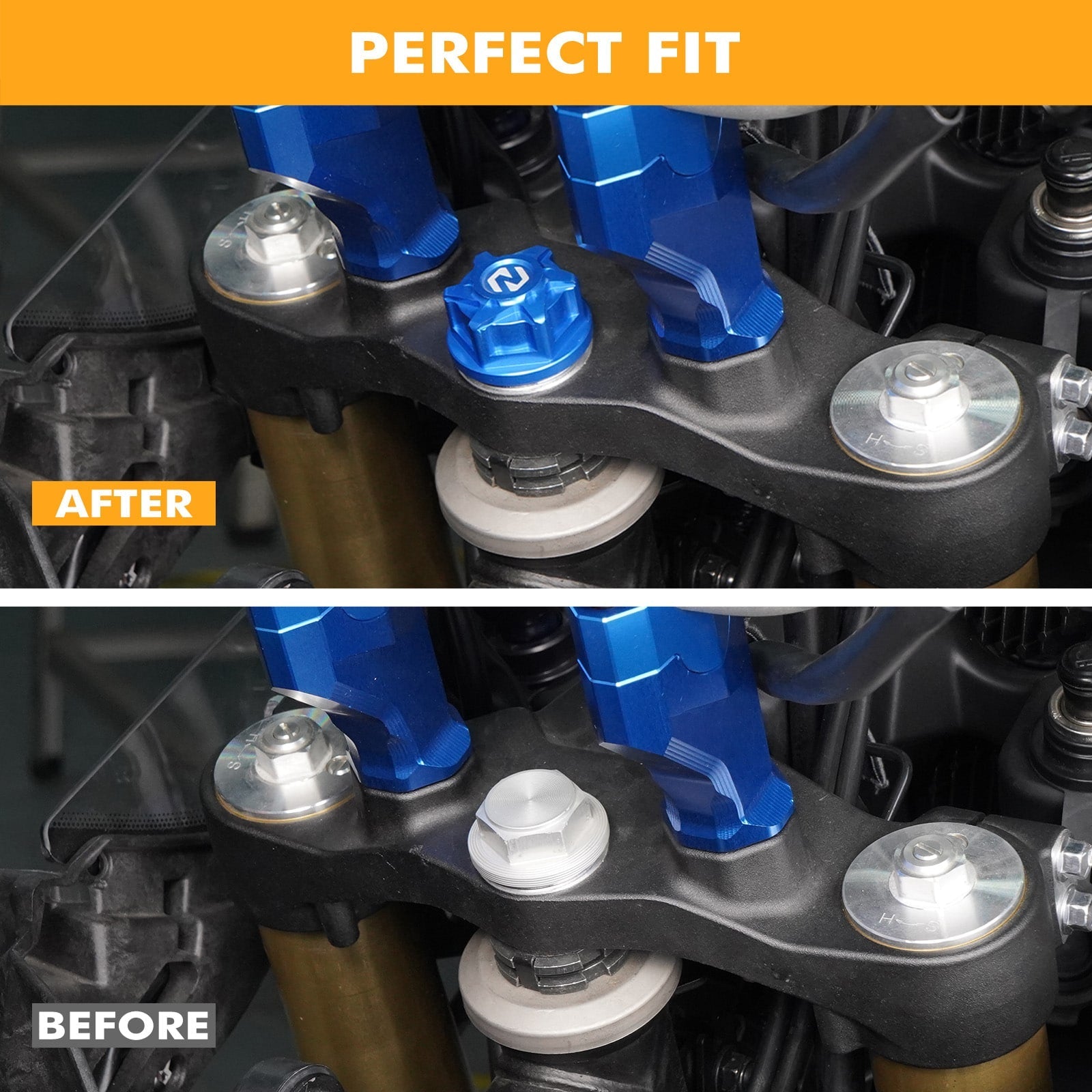 Lenkkopfmutter für Yamaha Tenere 700/XTZ 700 2019-2024