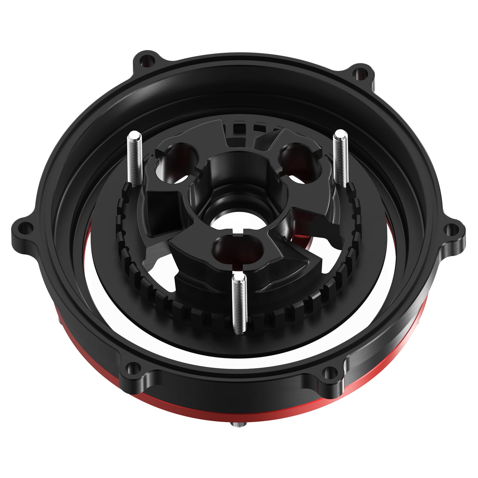 Klare Kupplungsdeckelfederhalter-Druckplatte für Ducati 955 Panigale V2 2020 - 2024
