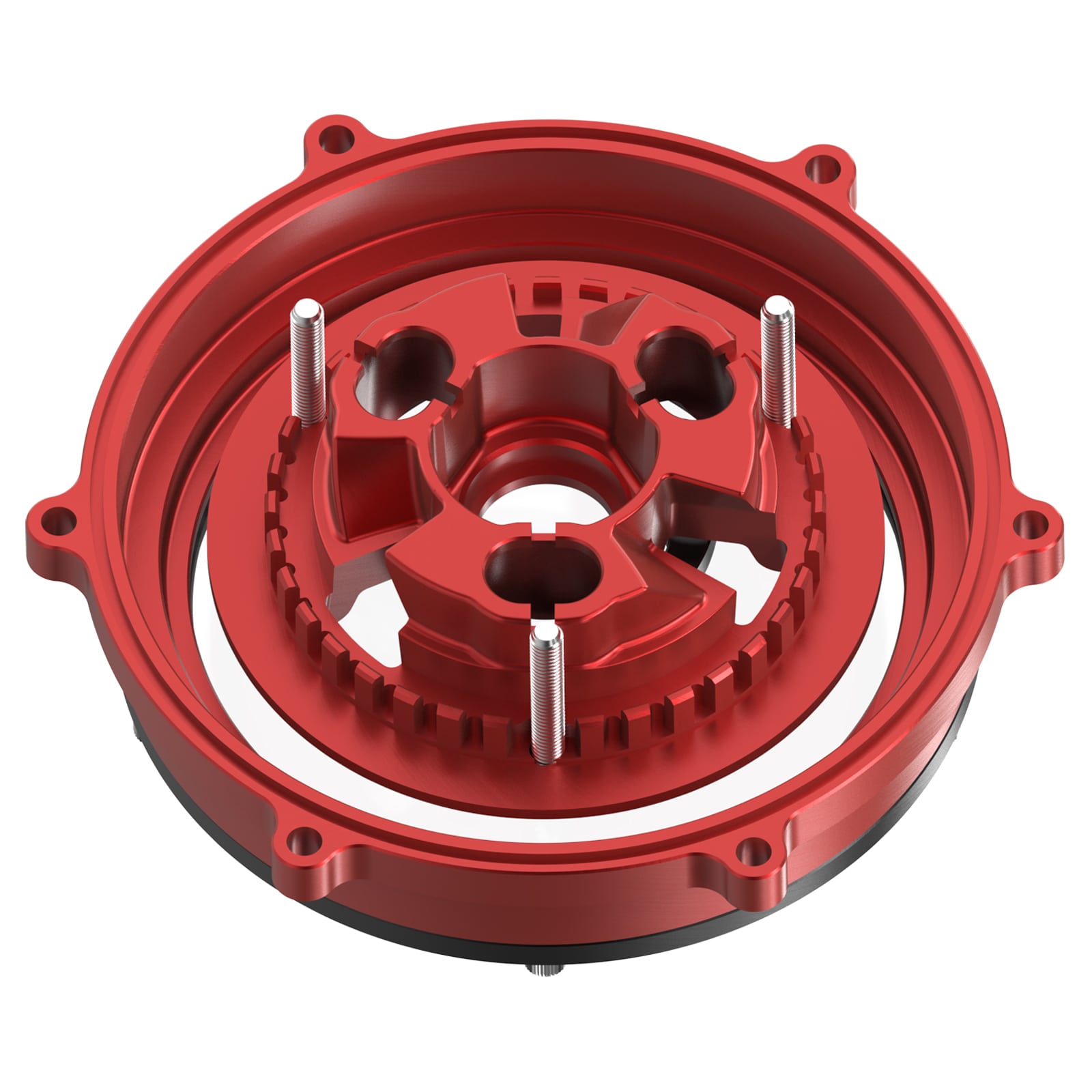 Klare Kupplungsdeckelfederhalter-Druckplatte für Ducati 955 Panigale V2 2020 - 2024