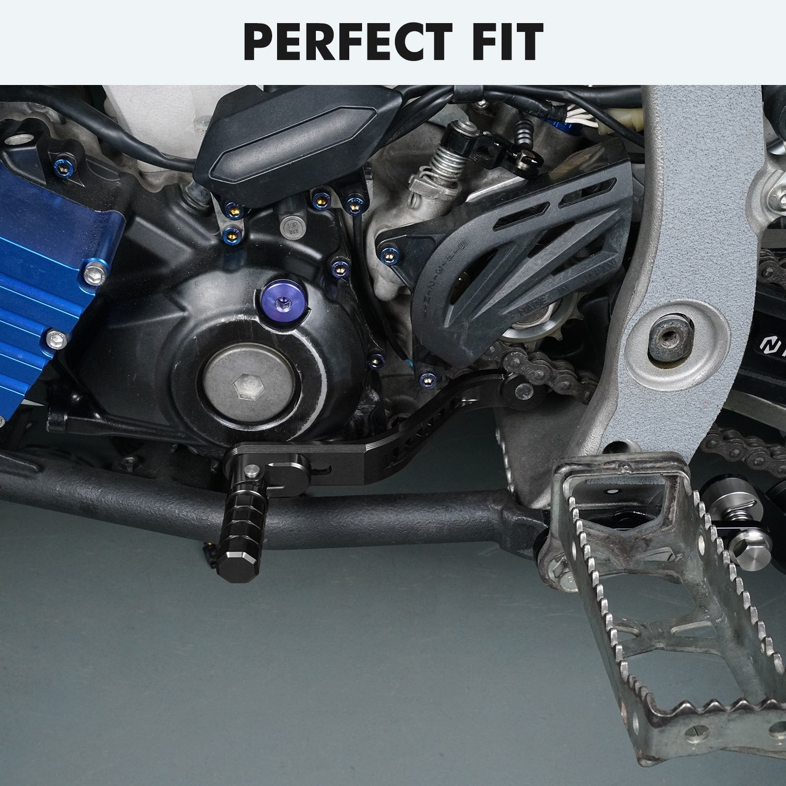 ATV Verbesserte Klapp Einstellbare Umschalt Schalthebel Pedal Für Yamaha YFZ450R 09-25