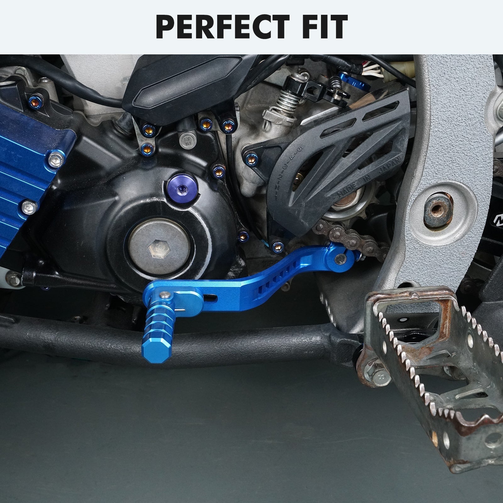 ATV Verbesserte Klapp Einstellbare Umschalt Schalthebel Pedal Für Yamaha YFZ450R 09-25