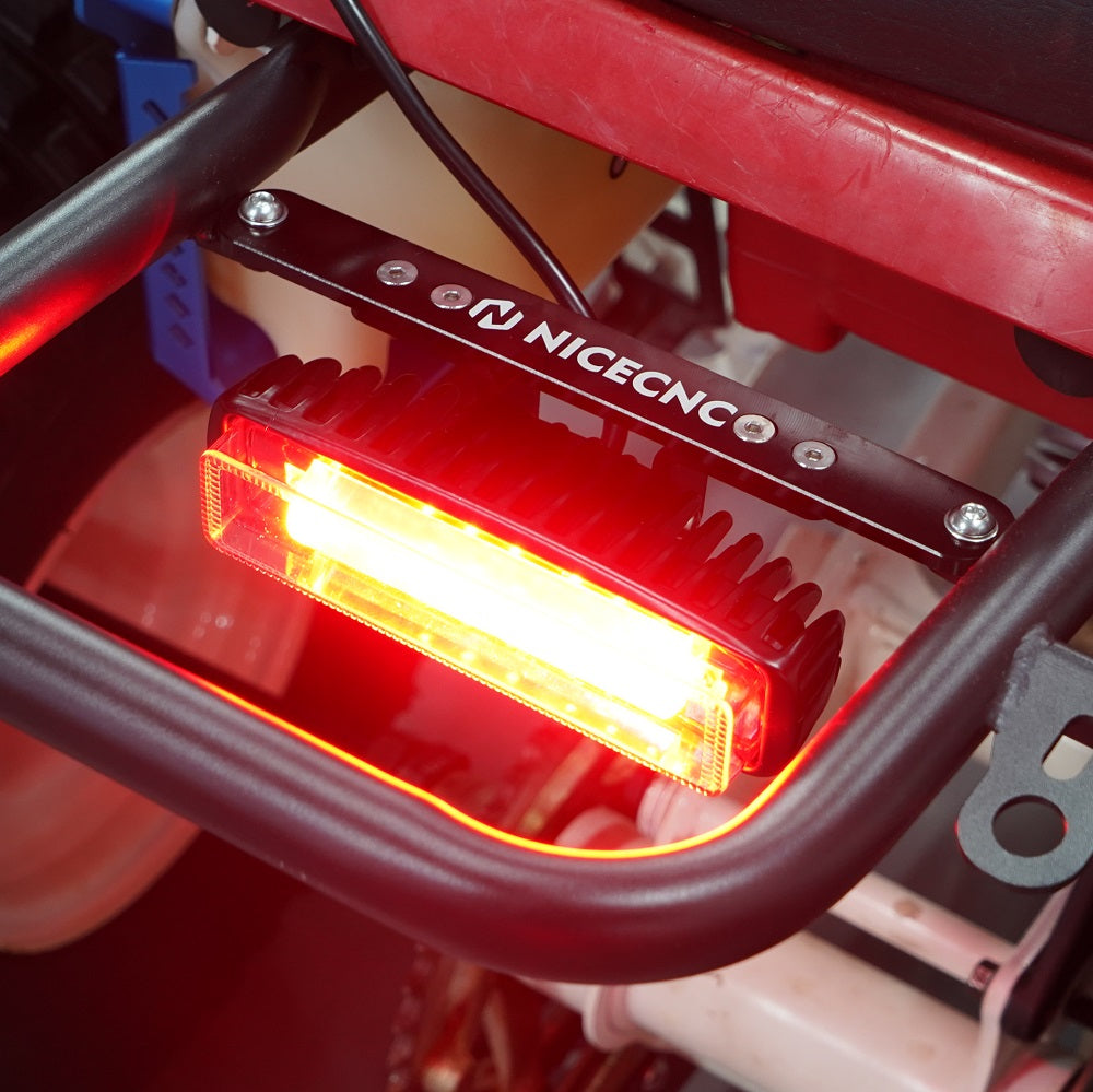 ATV LED Hinten Bremslicht mit Halterung Für Yamaha Banshee 350 Blaster 200