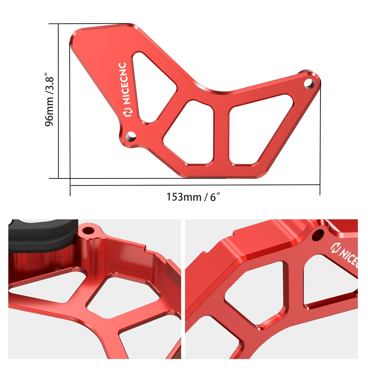 Case Saver Kettenführung Für Yamaha Raptor 700 700R 2006-2025