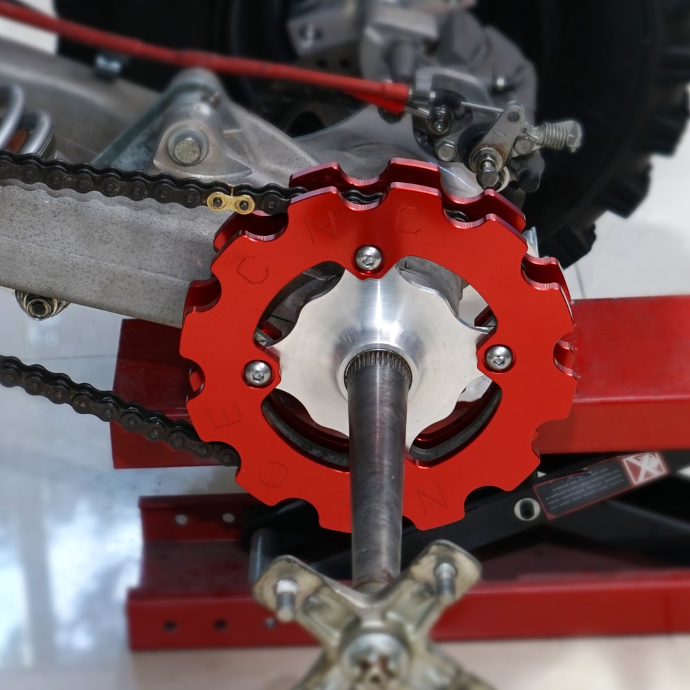 Paar hintere Doppelkettenrad Abdeckungen Für Yamaha Raptor 700 2006-2023