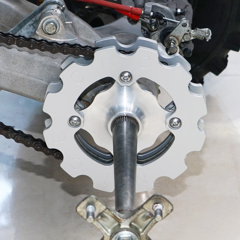 Paar hintere Doppelkettenrad Abdeckungen Für Yamaha Raptor 700 2006-2023