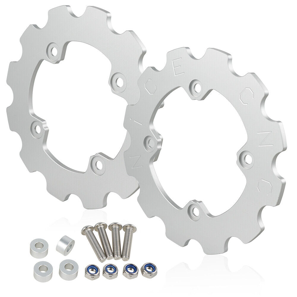 Paar hintere Doppelkettenrad Abdeckungen Für Yamaha Raptor 700 2006-2023