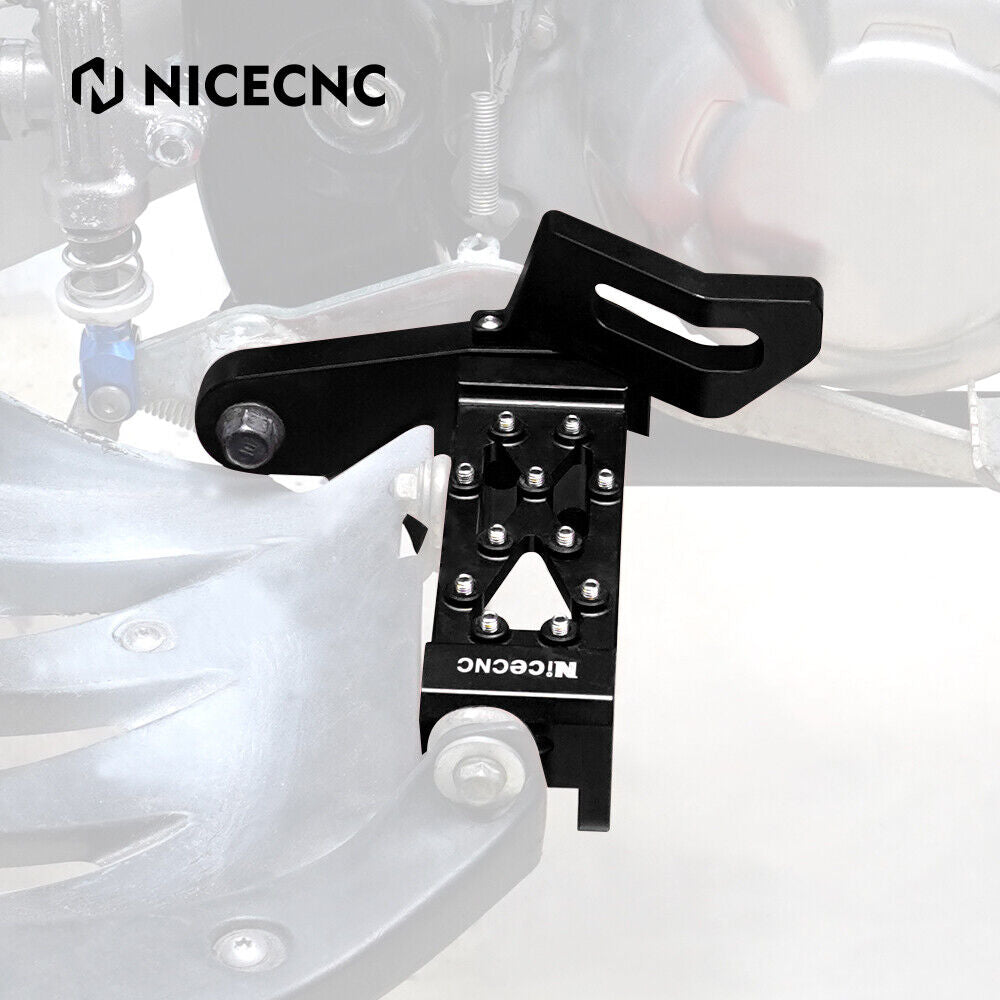 Links + Rechts Fußstütze Montage mit Fußrasten Pedale Für Yamaha Raptor 700