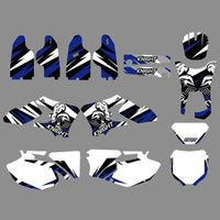 Neue Team-Hintergründe Abziehbilder Aufkleber für Yamaha WR250F/WR450F 2005-2006