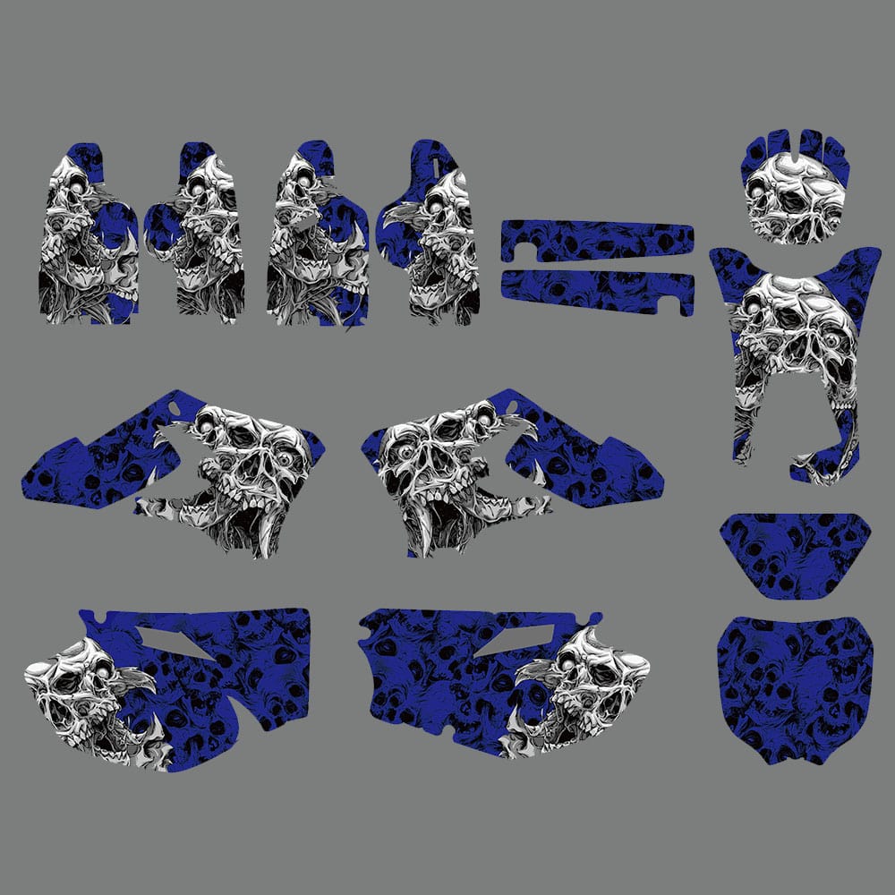 Benutzerdefinierte Motocross-Aufkleber für Yamaha WR250F WR450F 2005-2006