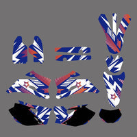 Motorrad-Aufkleber-Set für WR250F WR450F 2007-2011