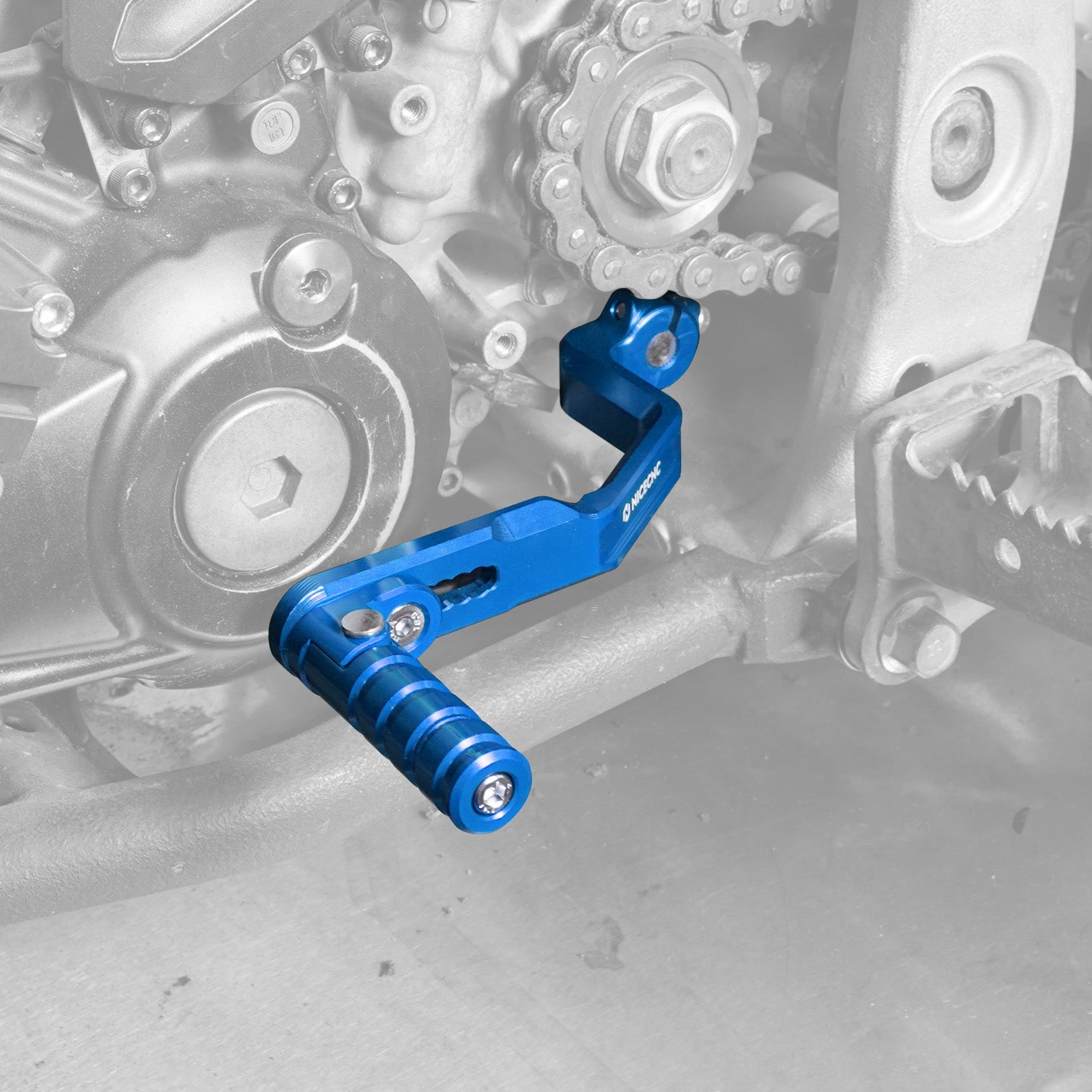 ATV Verbesserte Klapp Einstellbare Umschalt Schalthebel Pedal Für Yamaha YFZ450R 09-25